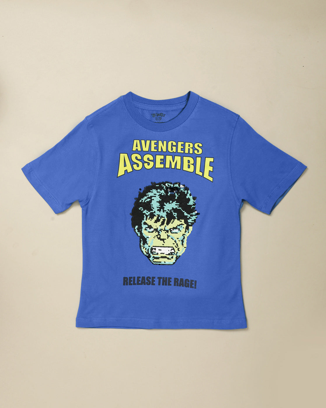 Marvel Comics Printed Regular Fit Tshirt For Boys