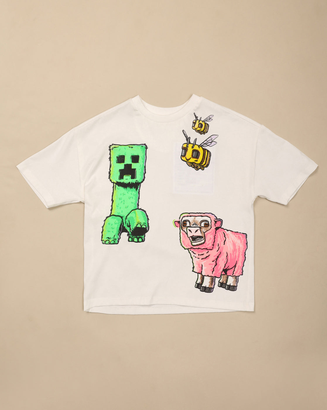 Minecraft Oversized Tshirt Boys