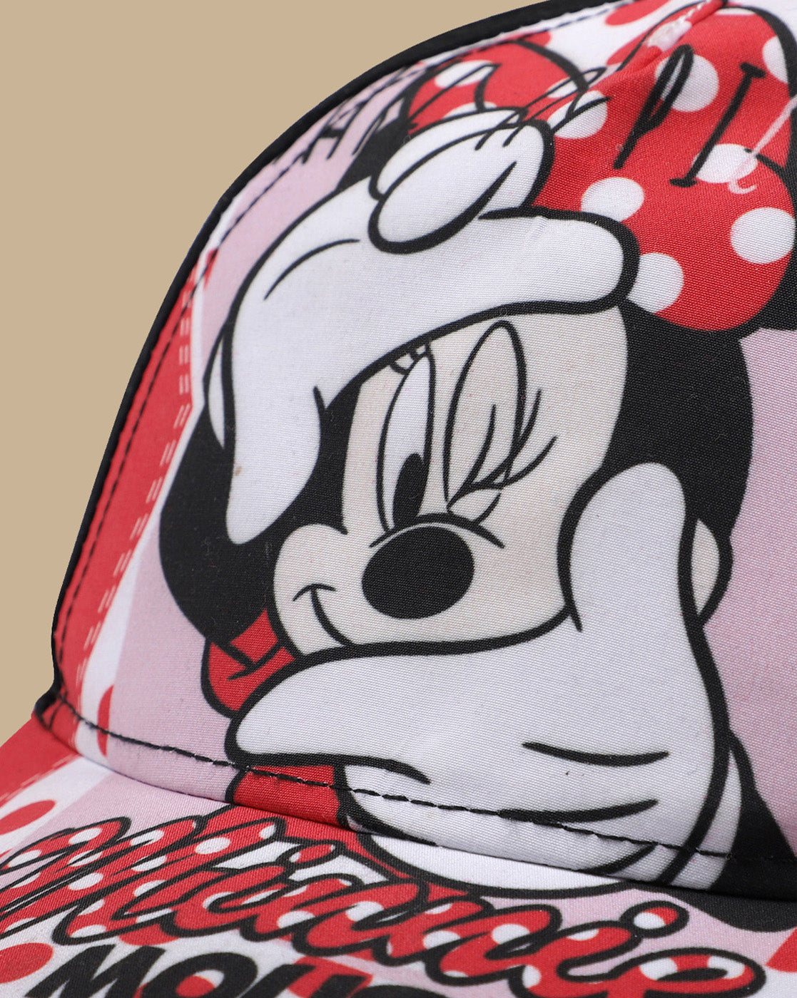 Mickey & Friends Printed Baseball Cap For Girls