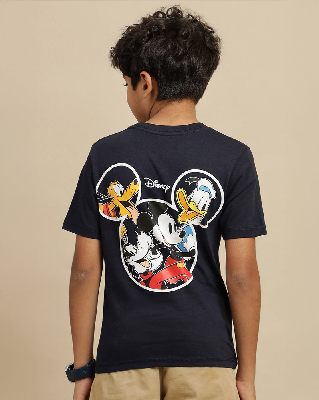 Mickey & Friends Printed Regular Fit Tshirt For Boys