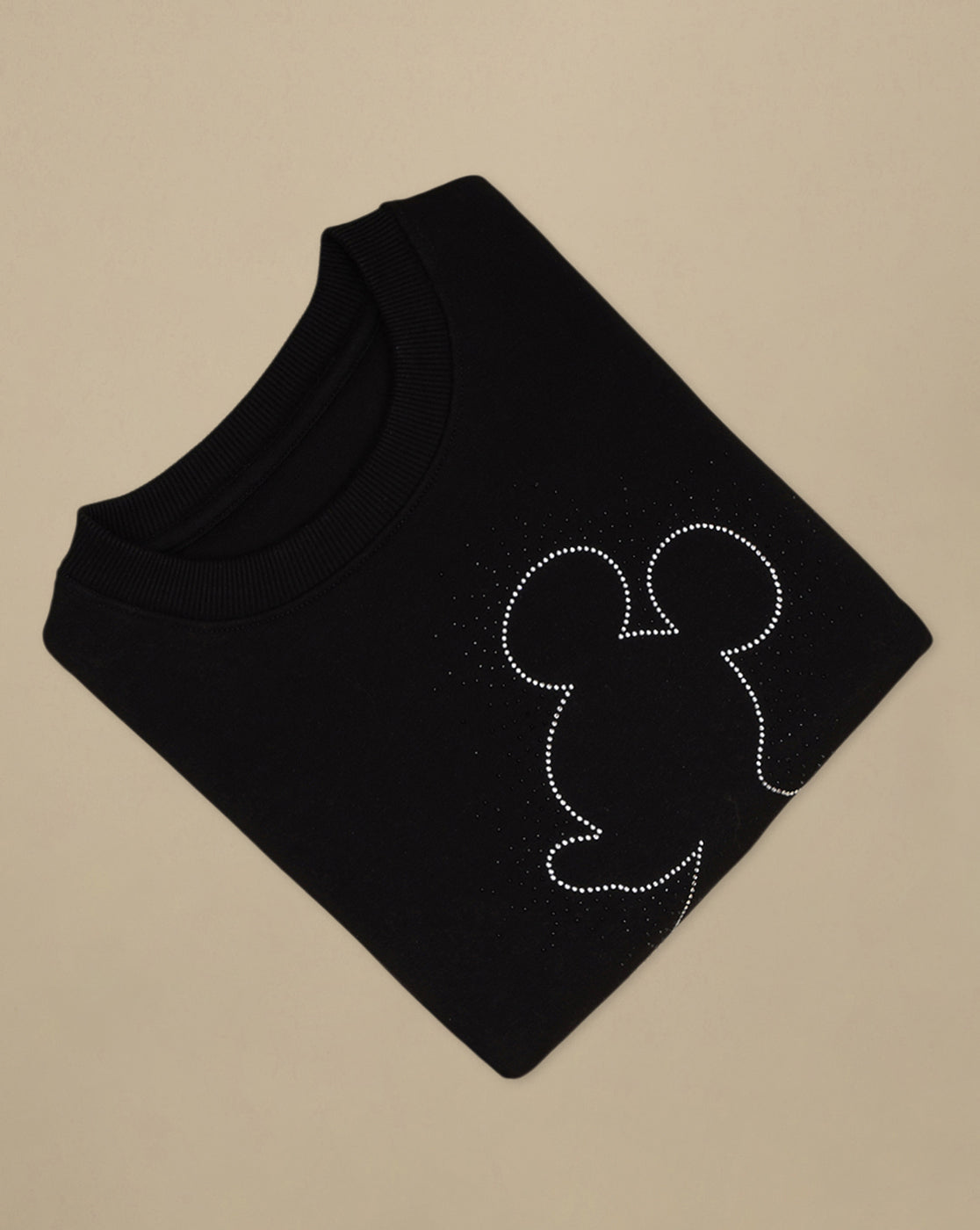 Mickey & Friends Printed Regular Fit Sweatshirt For Girls
