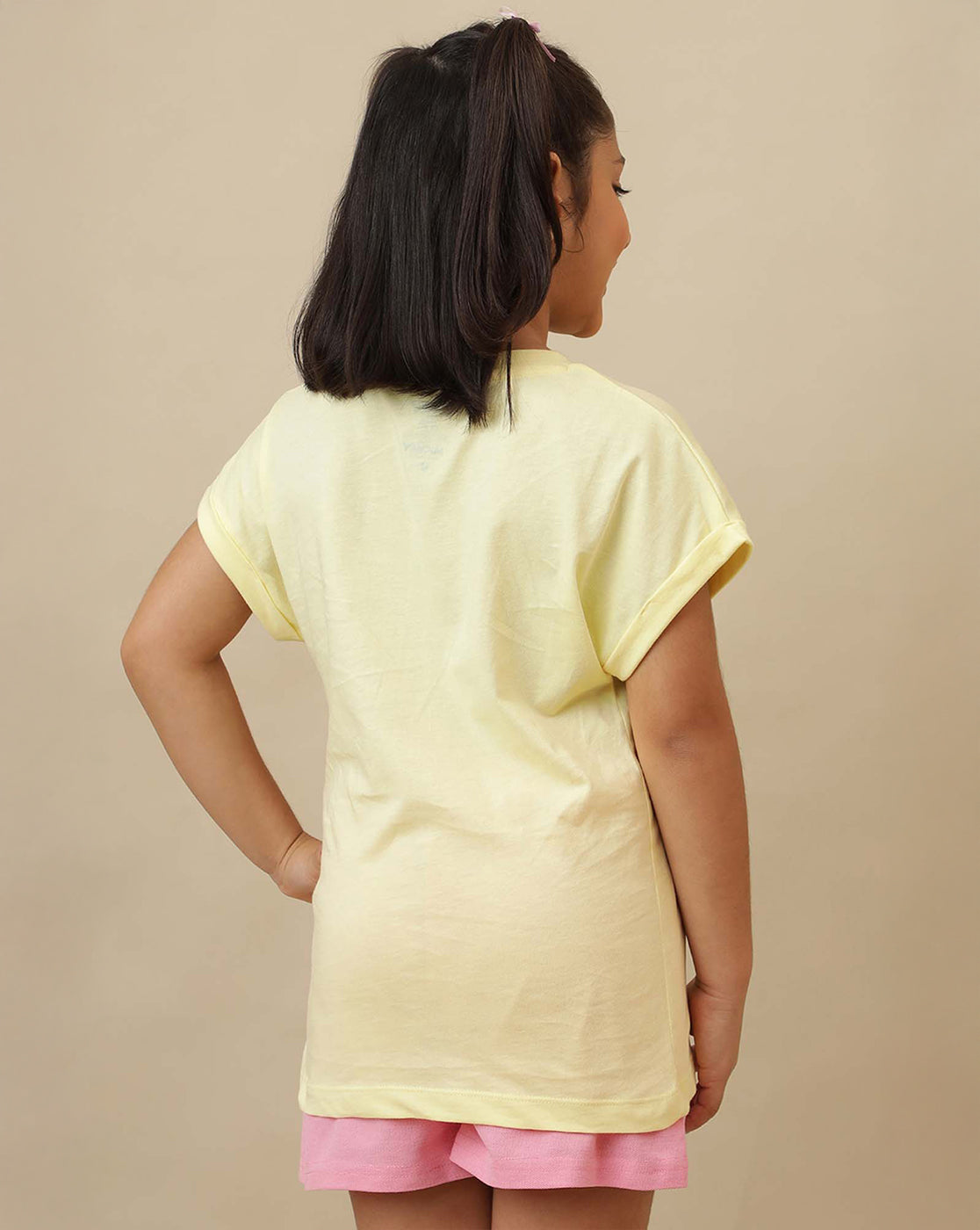 Mickey & Friends Printed Relaxed Fit Tshirt For Girls