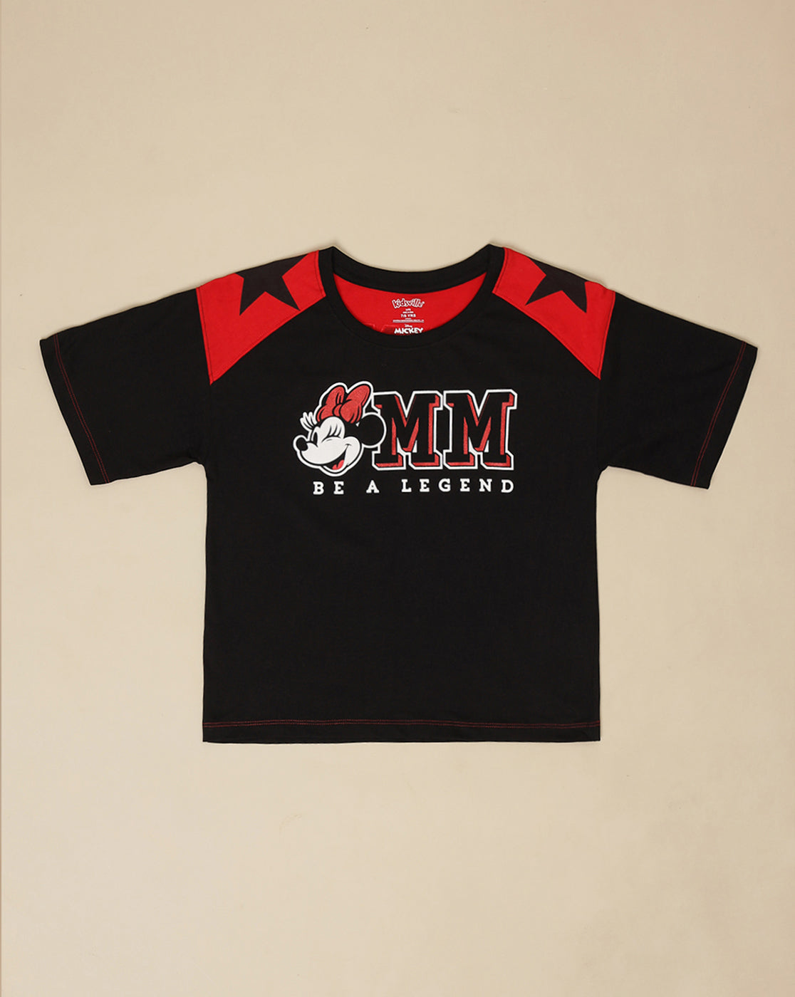 Mickey & Friends Printed Oversized Fit Tshirt For Girls