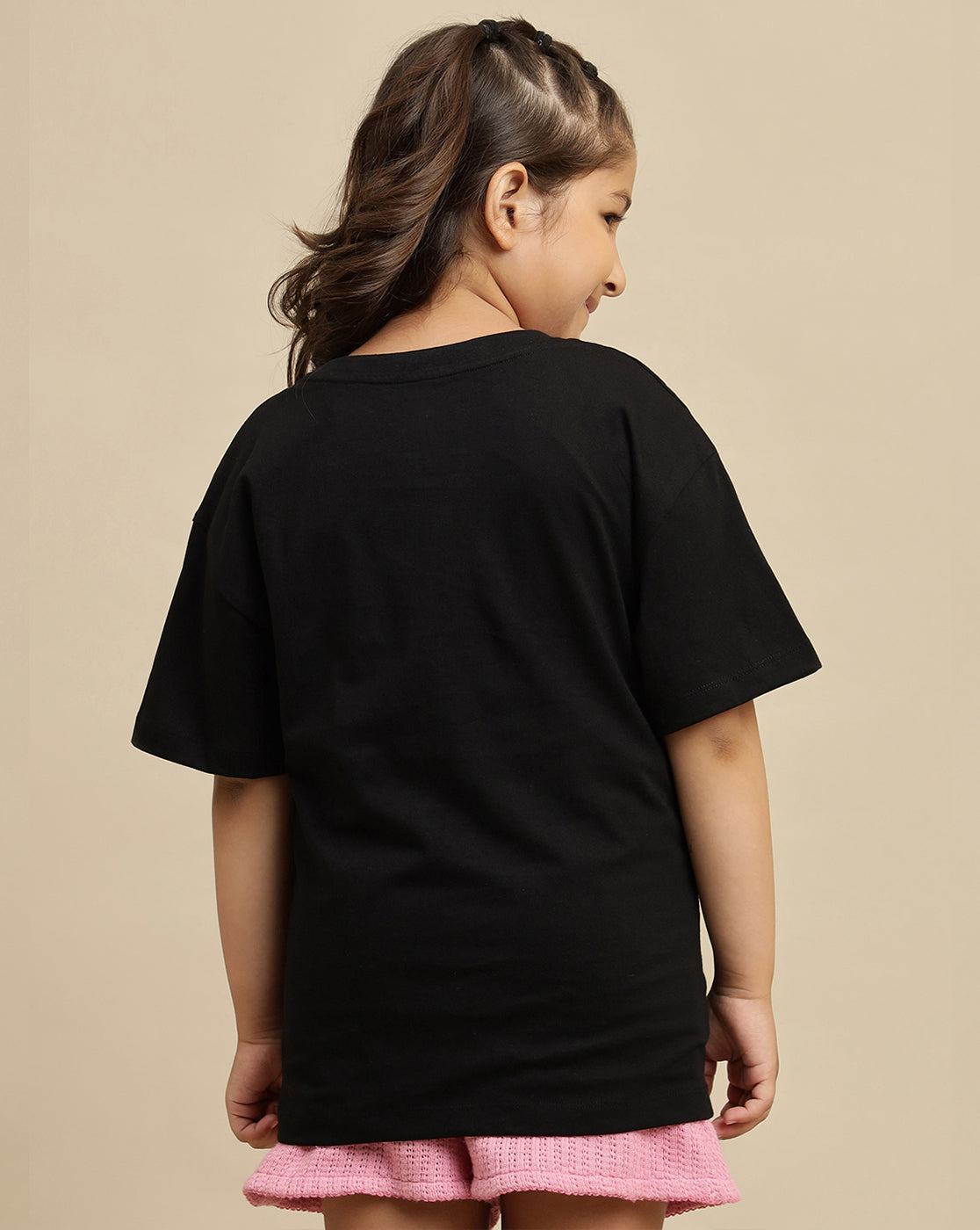 Mickey & Friends Printed Oversized Tshirt For Girls