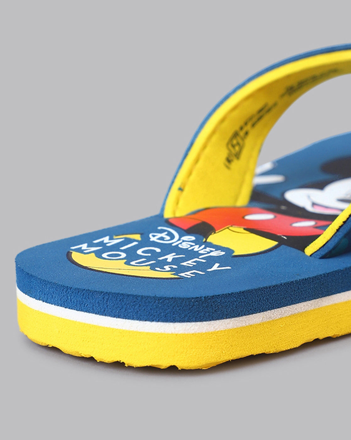 Mickey & Friends Printed Blue Flip-Flops For Kids Boys