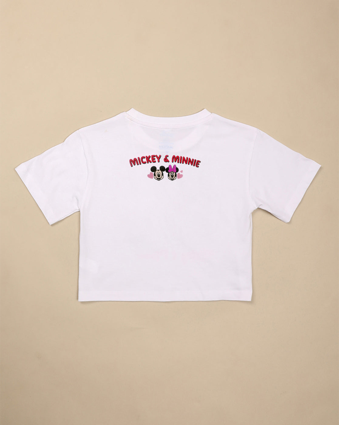 Mickey & Friends Printed Boxy Fit Tshirt For Girls