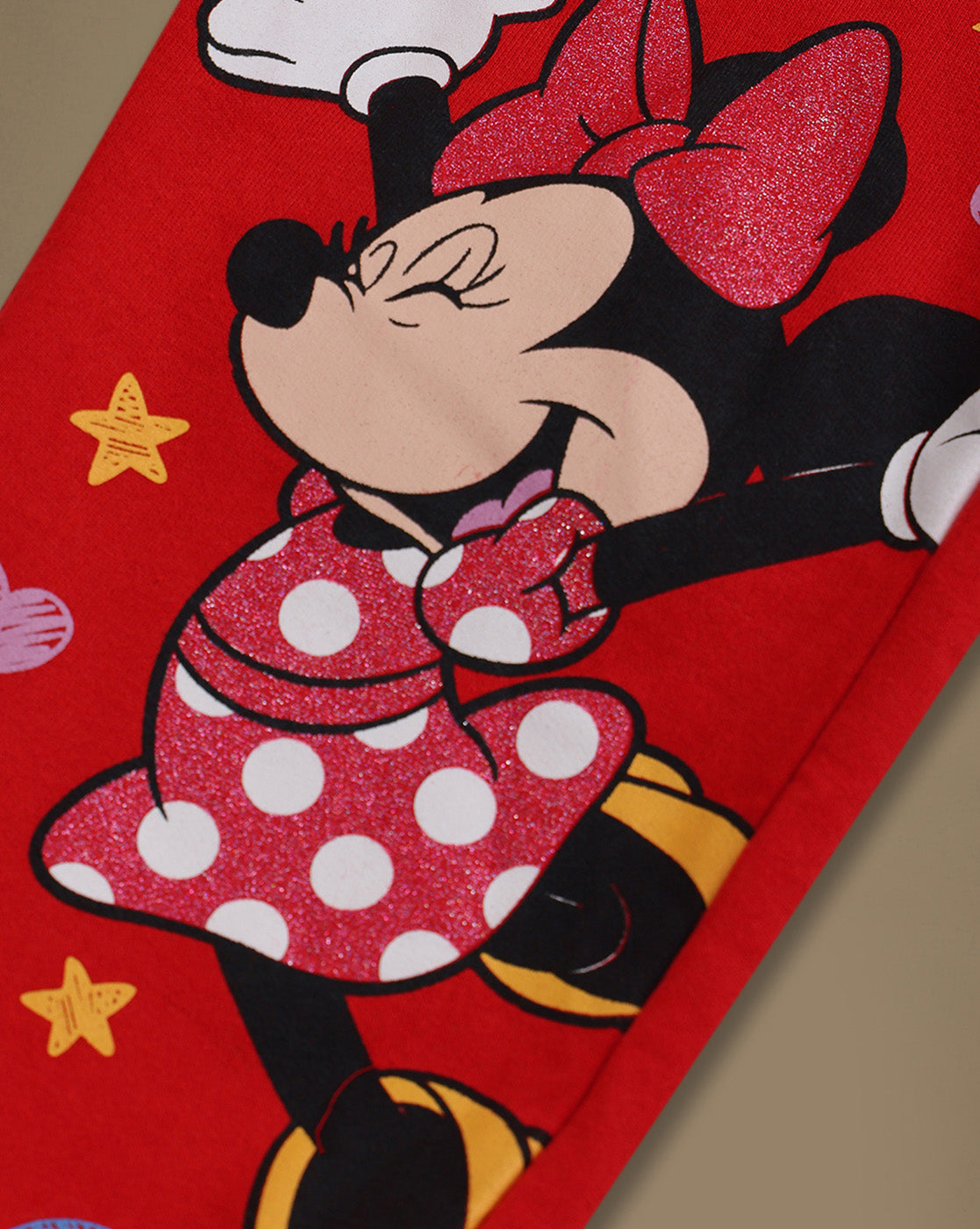 Minnie Mouse Printed Regular Fit Jogger For Girls