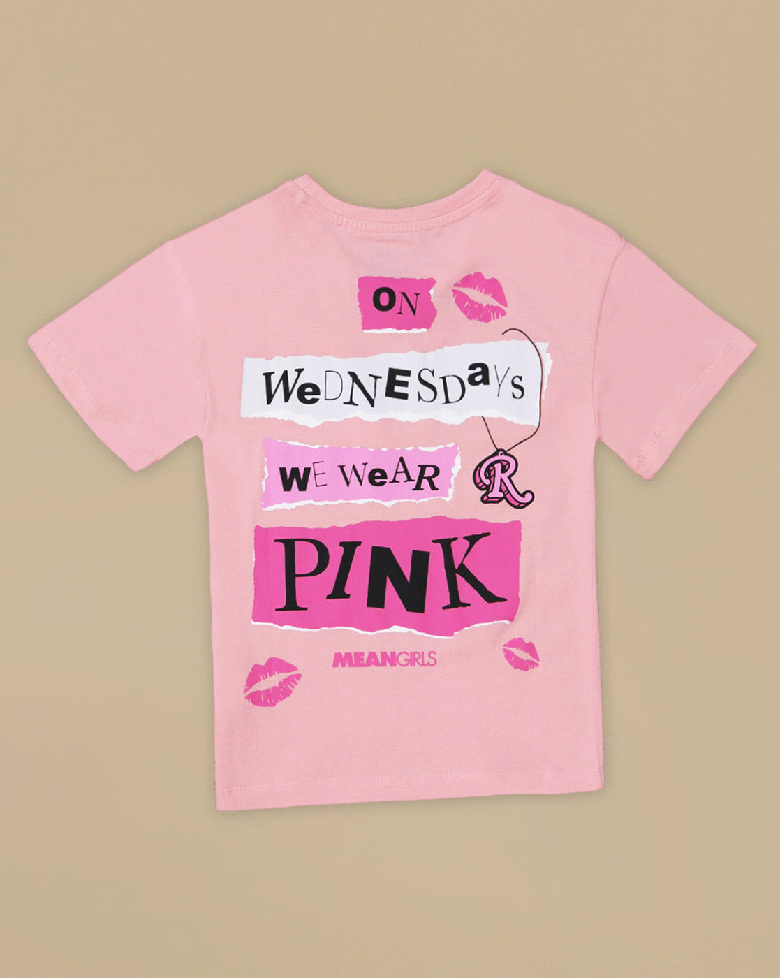 Mean Girls Printed Relaxed Fit Tshirt For Girls
