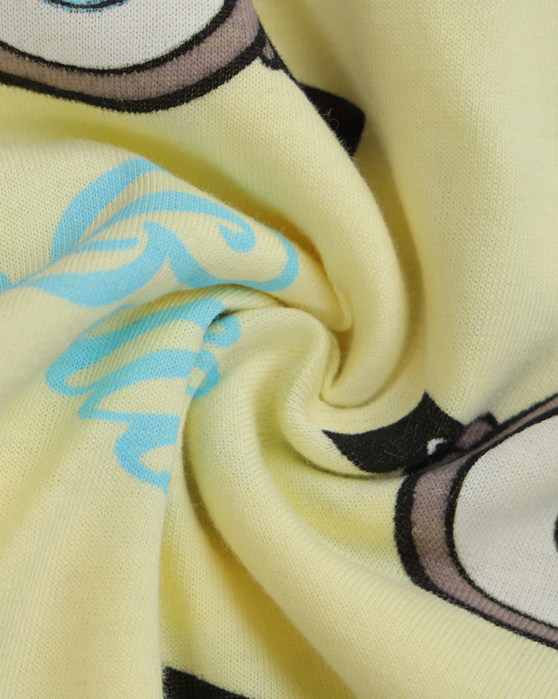 Minions Printed Regular Fit Shorts For Girls
