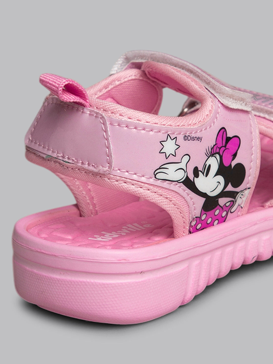 Kids Girls Minnie Printed Pink Sandals