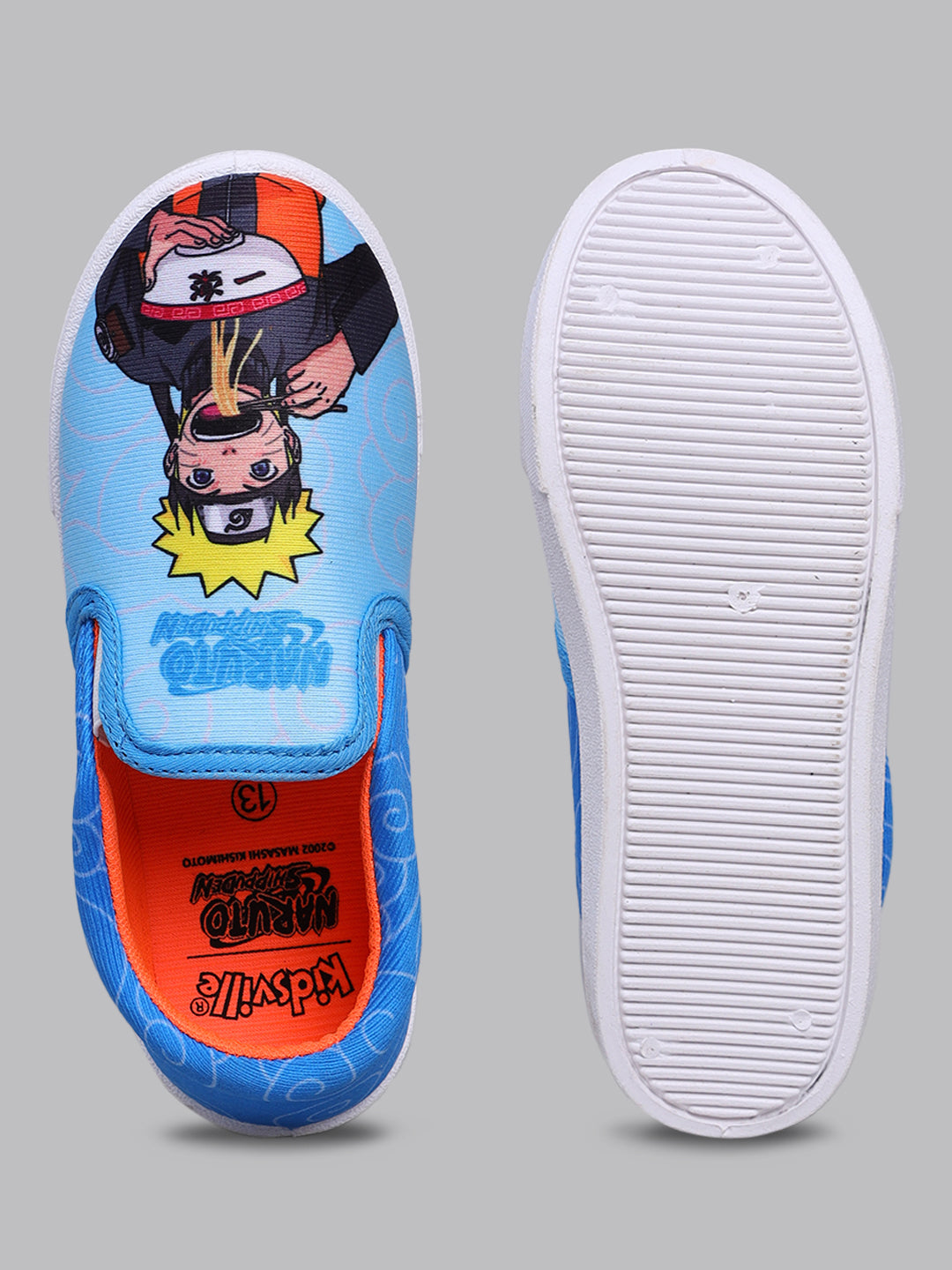 Naruto Printed Canvas Shoes For Boys