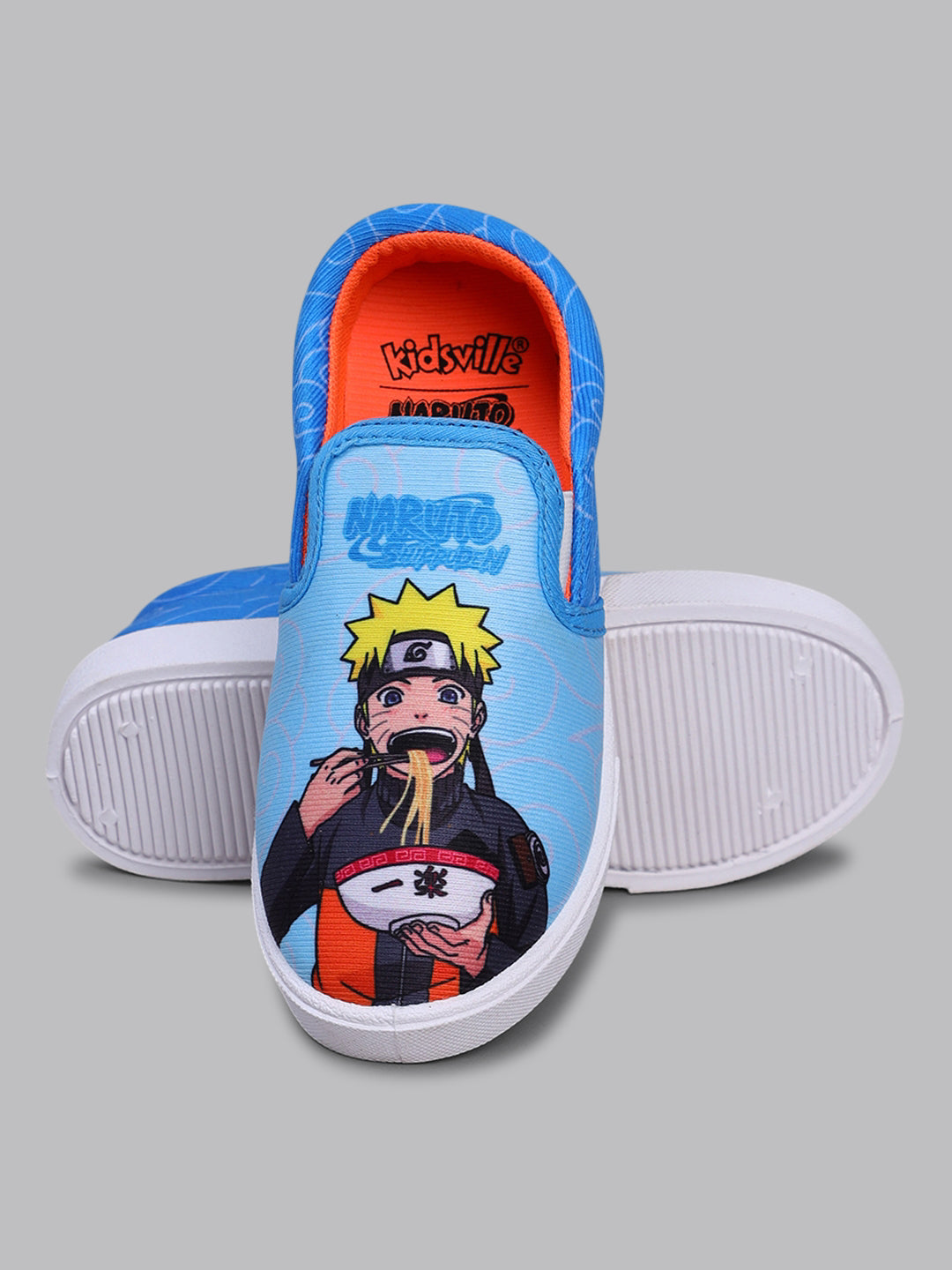Naruto Printed Canvas Shoes For Boys