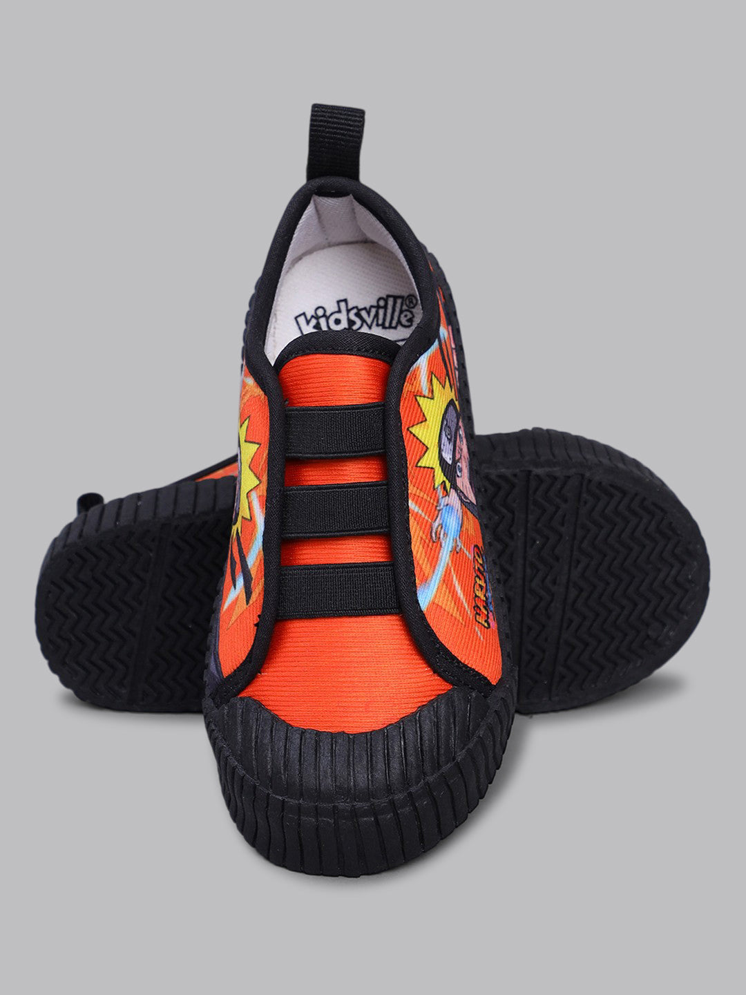 Naruto Printed Canvas Shoes For Kids Boys