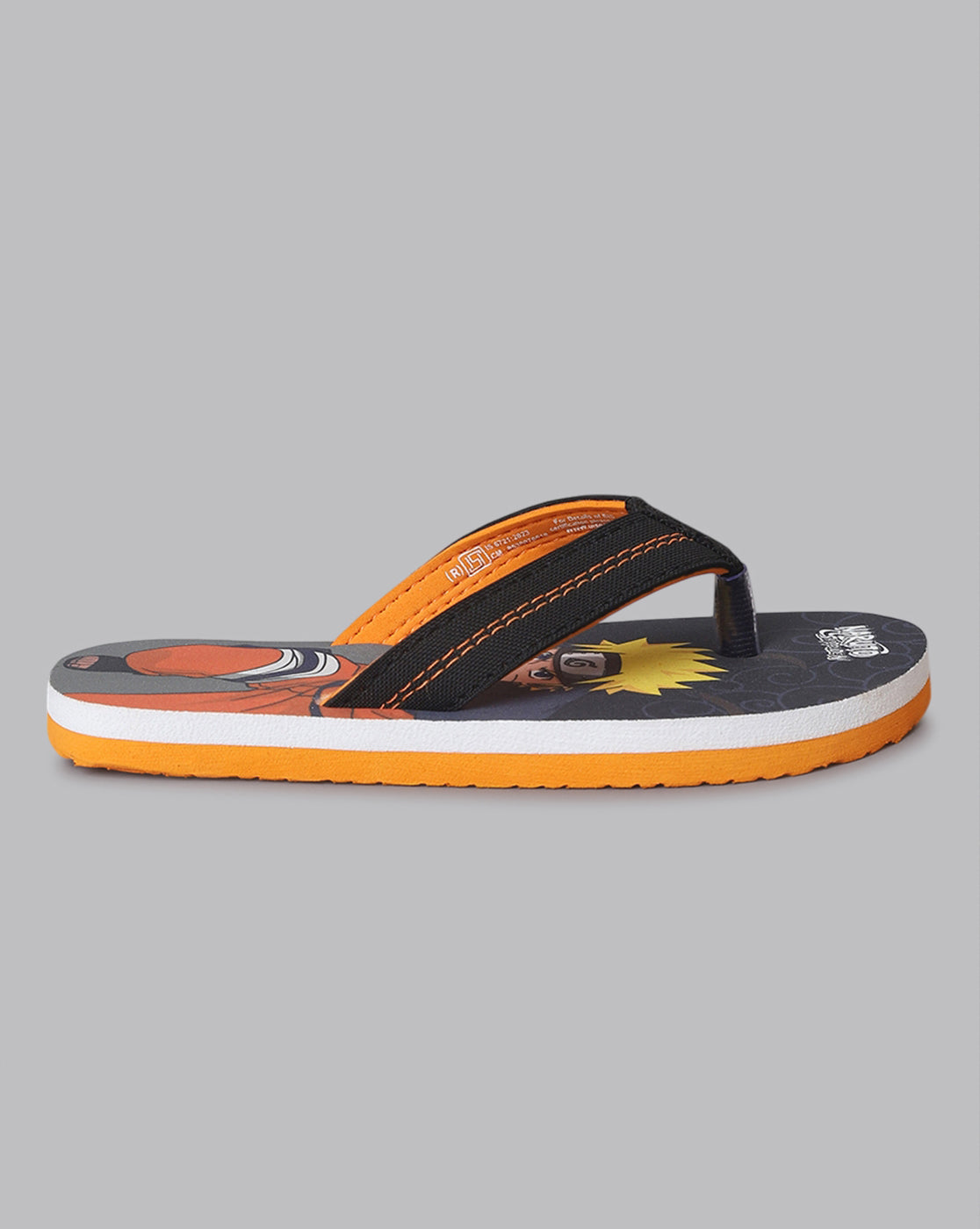 Naruto Printed Flipflops For Boys