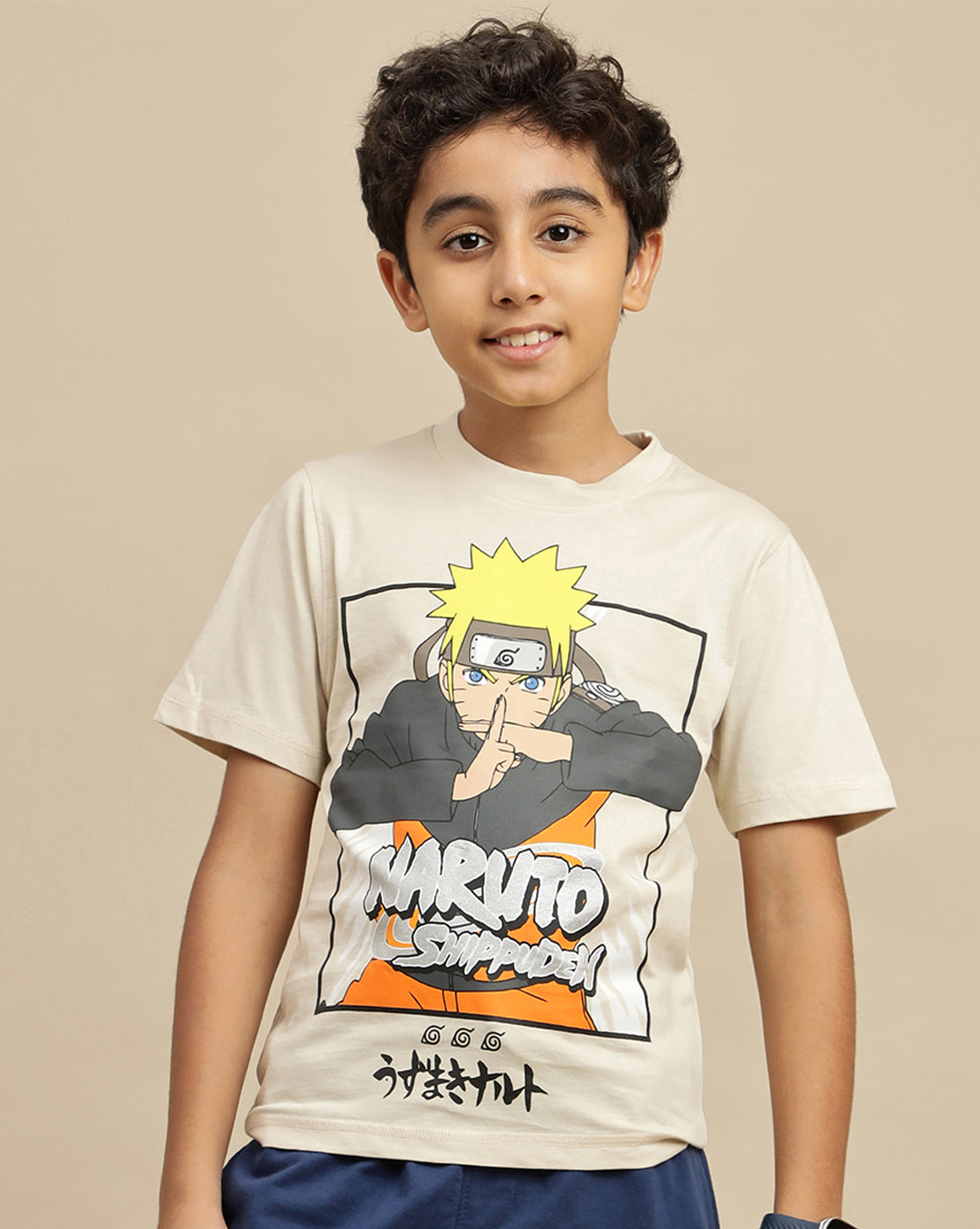 Naruto Printed Regular Fit Tshirt For Boys