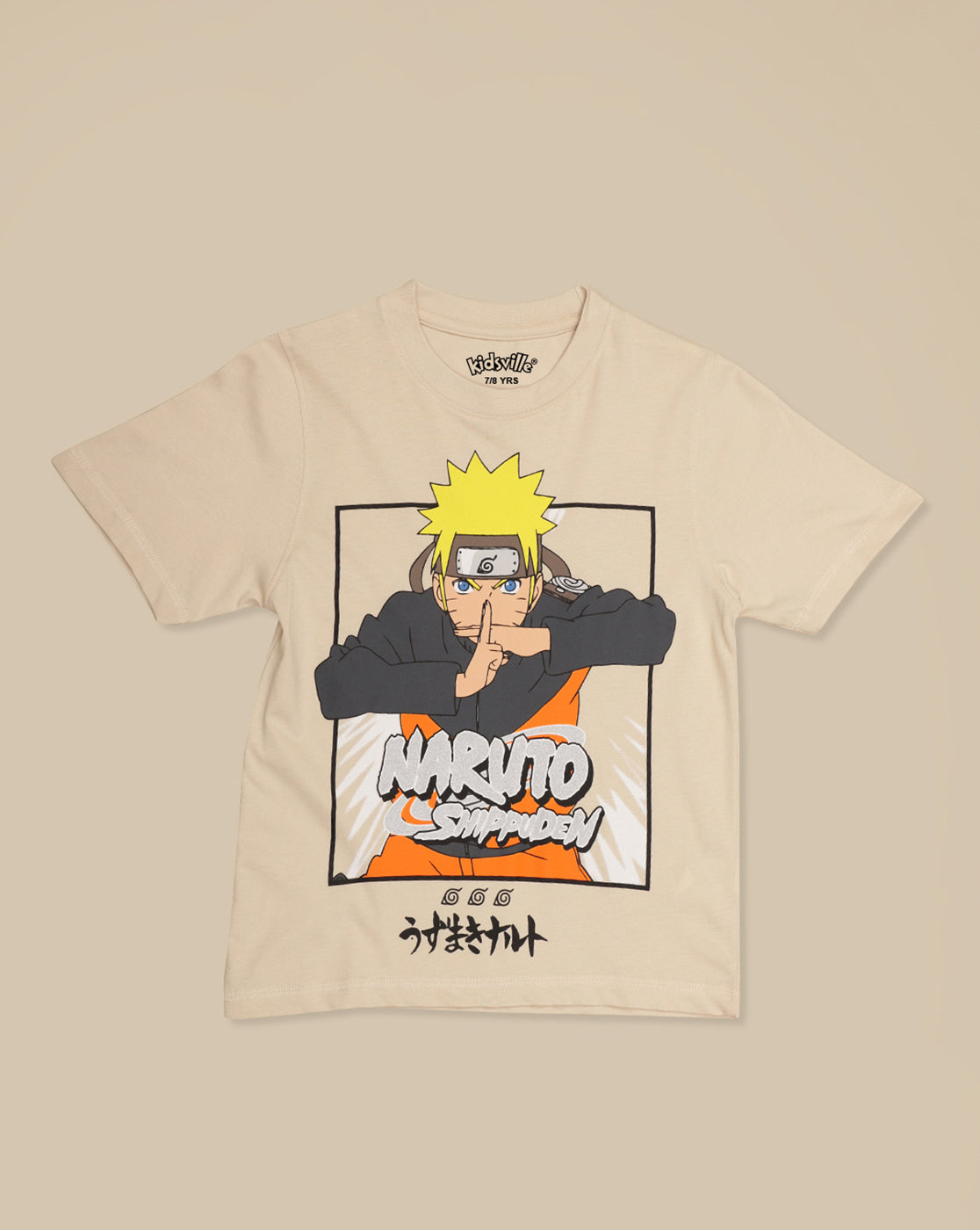 Naruto Printed Regular Fit Tshirt For Boys