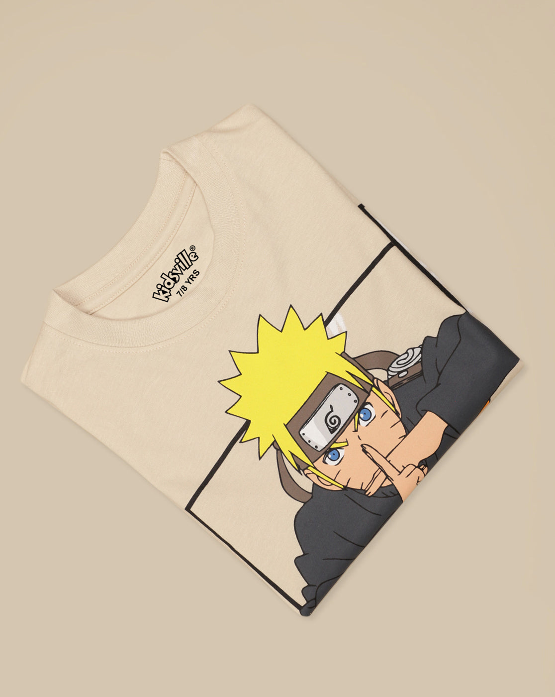 Naruto Printed Regular Fit Tshirt For Boys