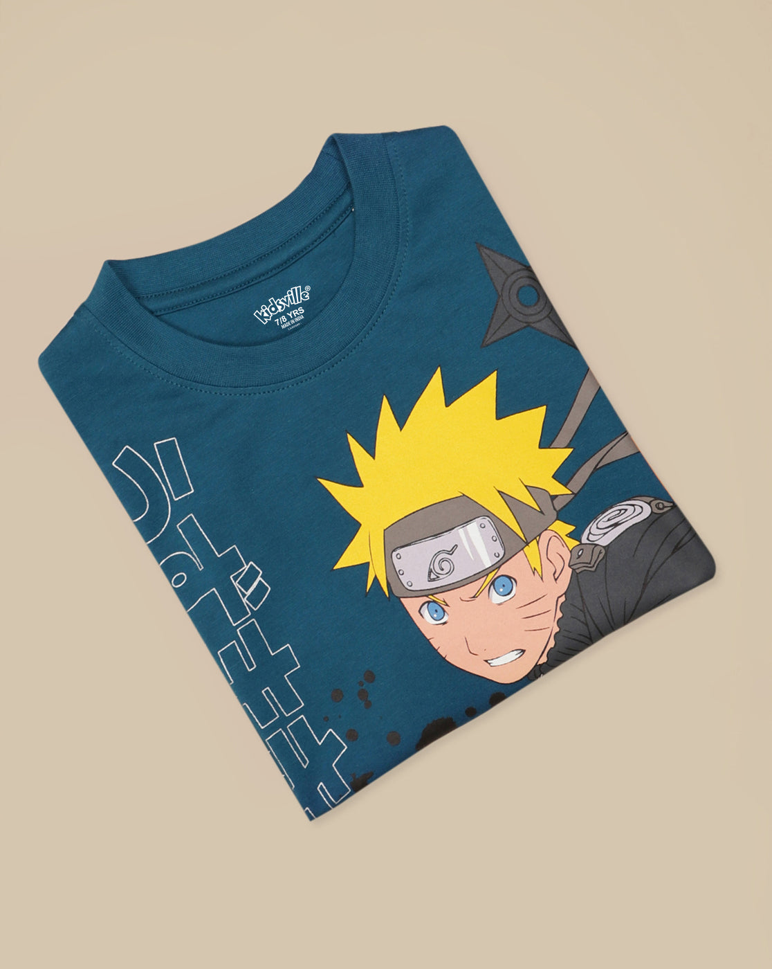 Naruto Printed Regular Fit Tshirt For Boys