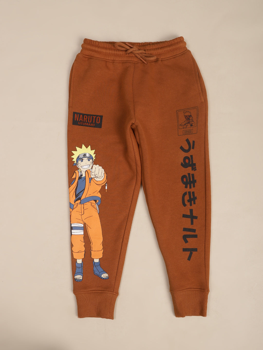Naruto Printed Sweatshirt & Joggers Co-Ords-Set For Boys