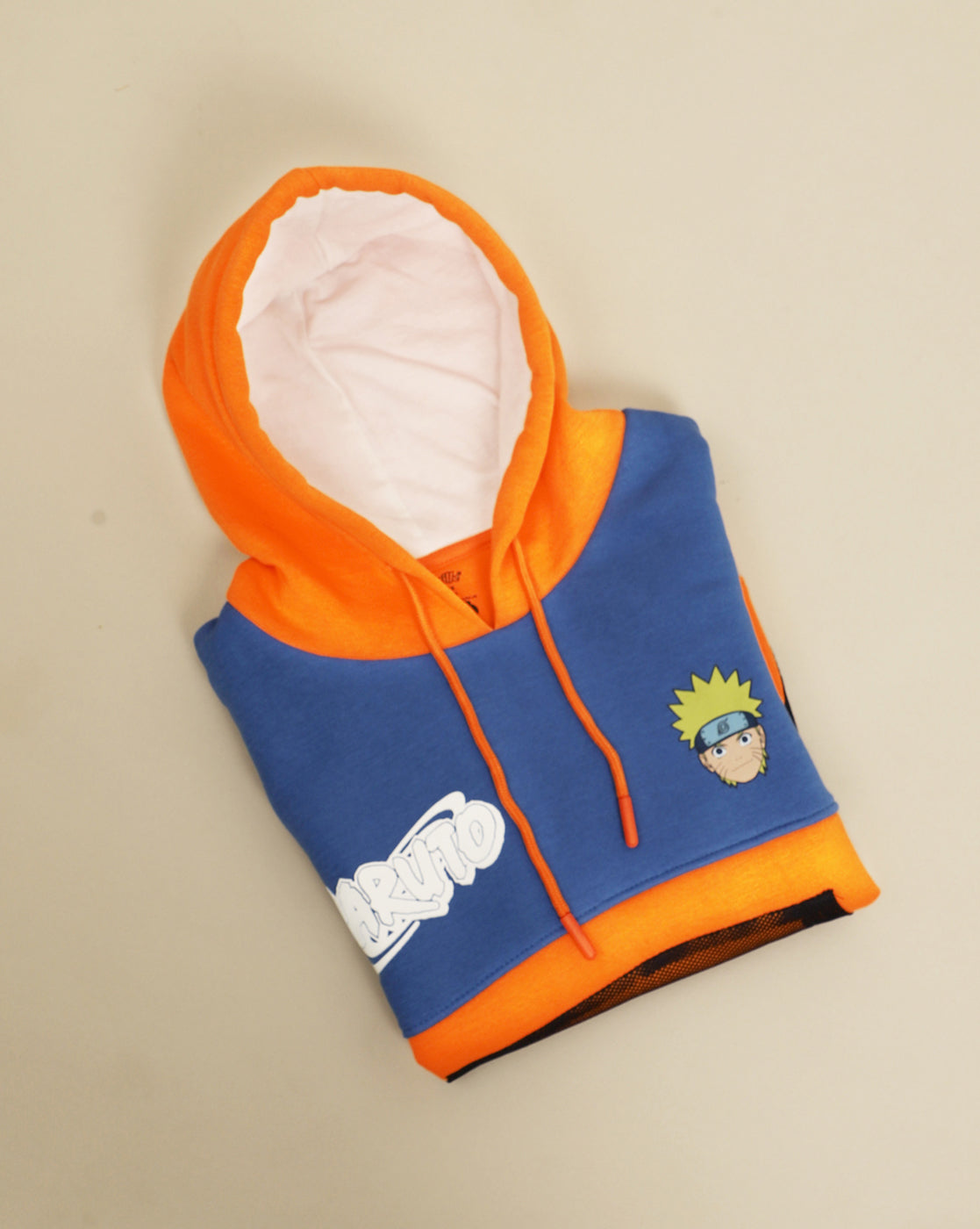 Naruto Printed Regular Fit Hoodie For Boys