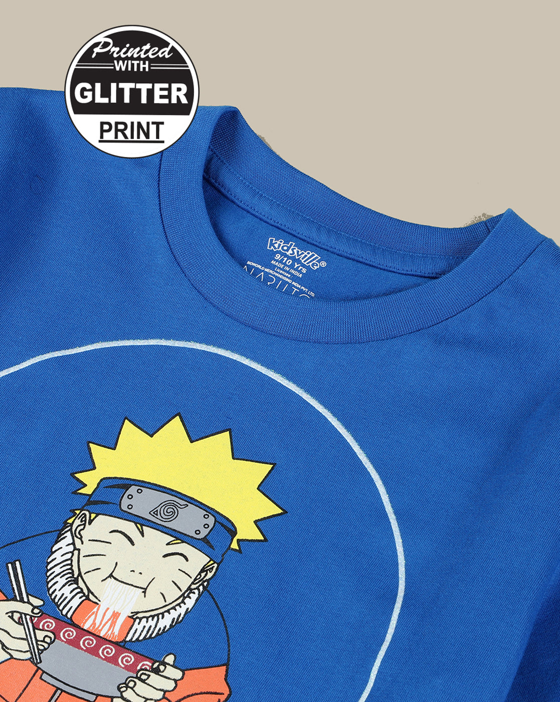 Naruto Regular Fit Tshirt For Boys