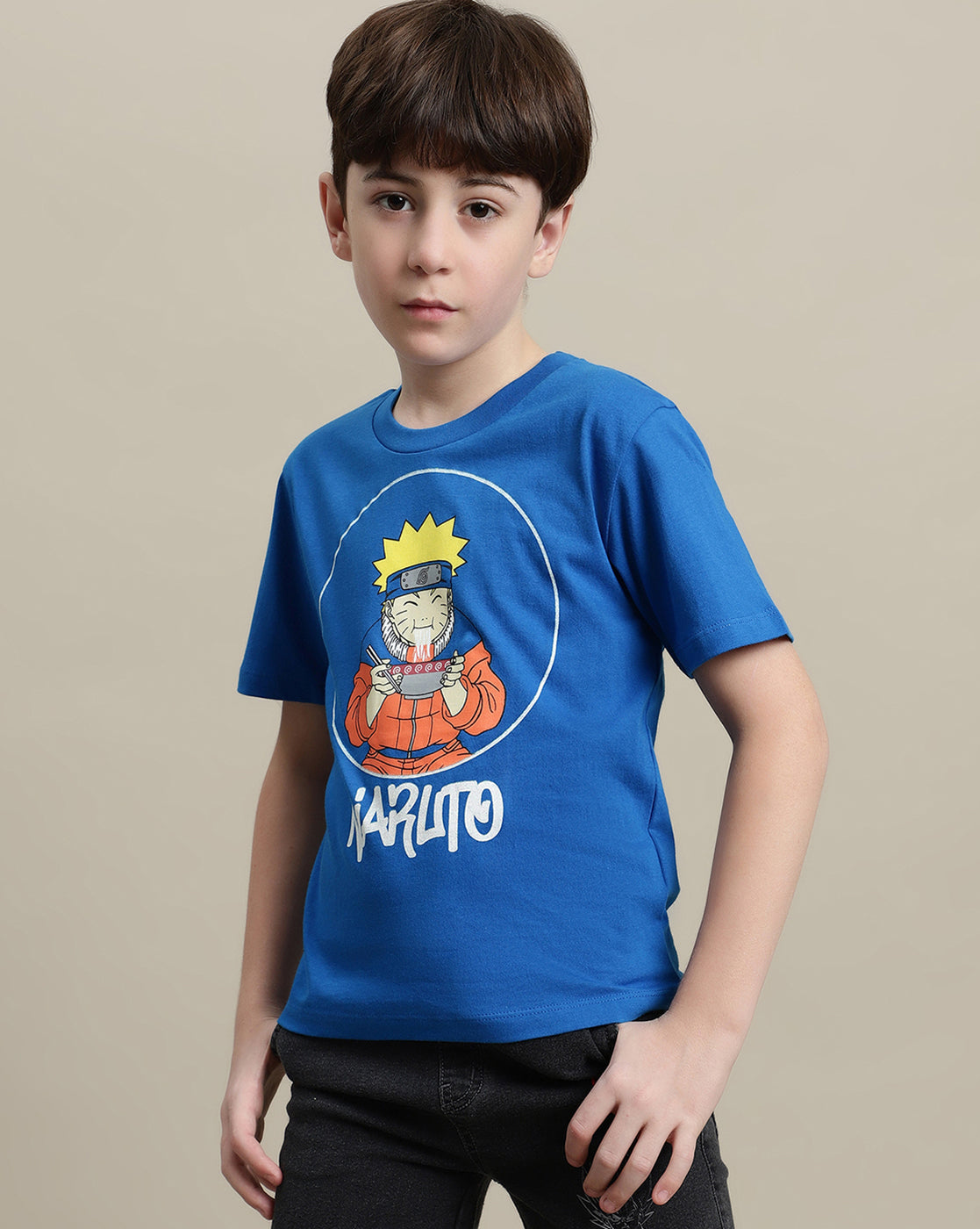 Naruto Regular Fit Tshirt For Boys