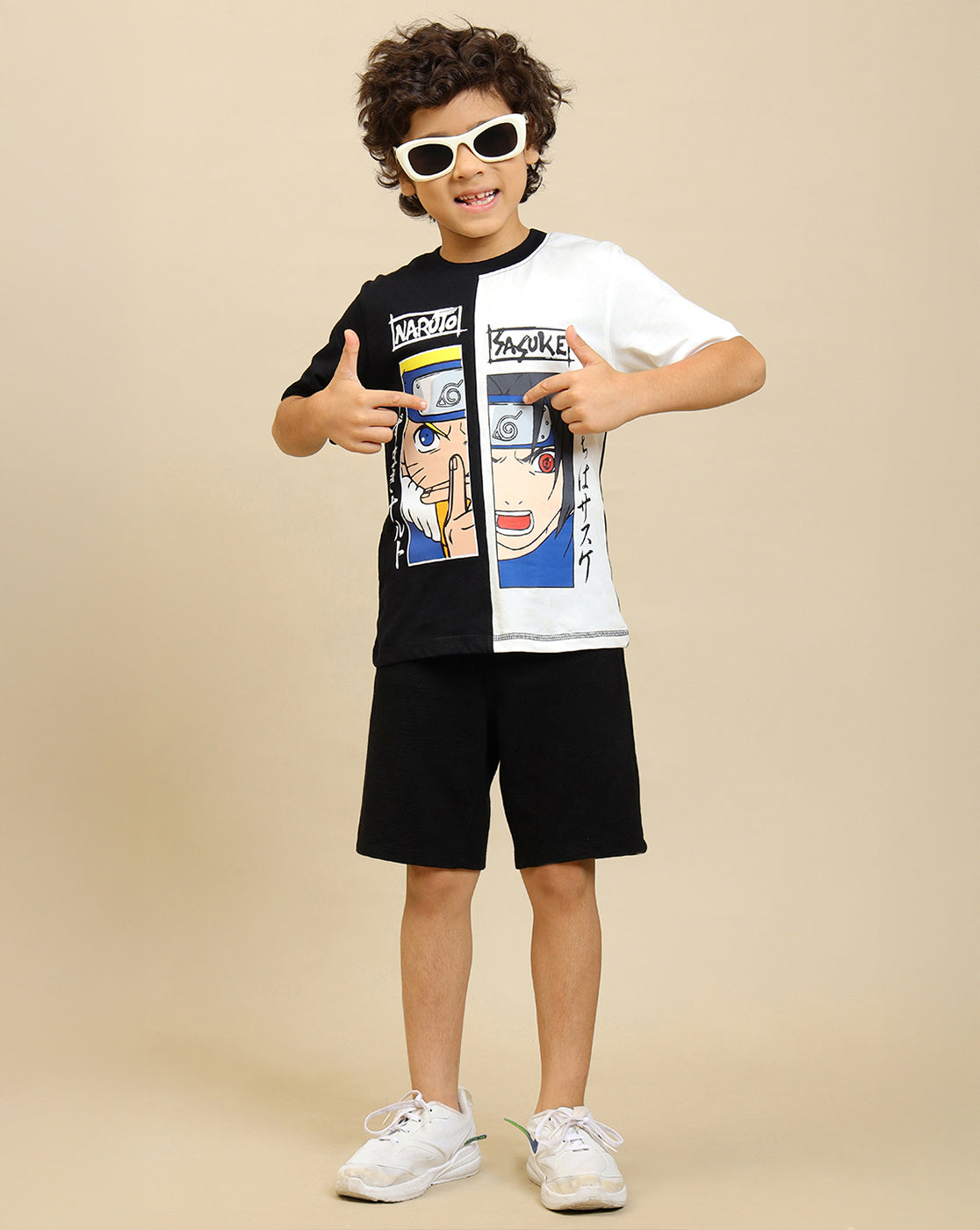 Naruto Printed Regular Fit Tshirt For Boys