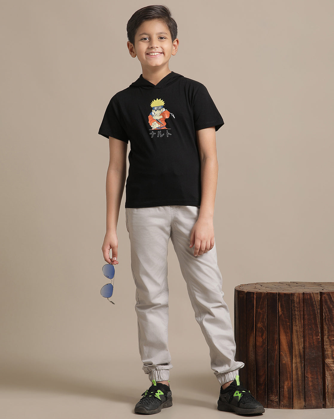 Naruto Regular Fit Tshirt For Boys