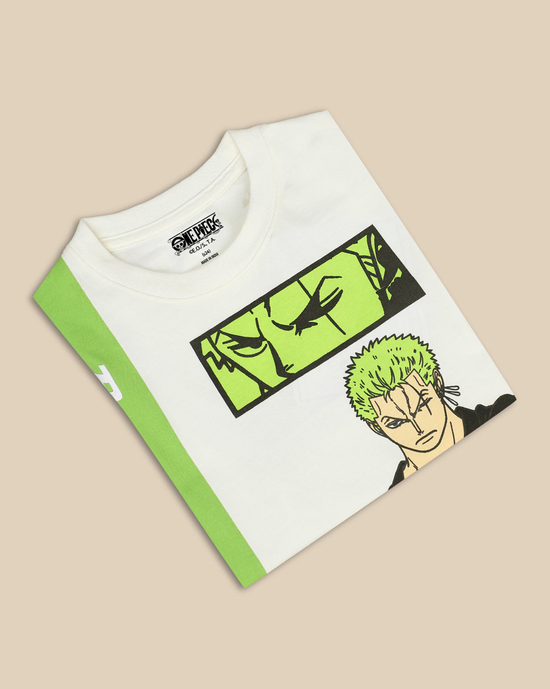 One Piece Printed Regular Fit Tshirt For Boys