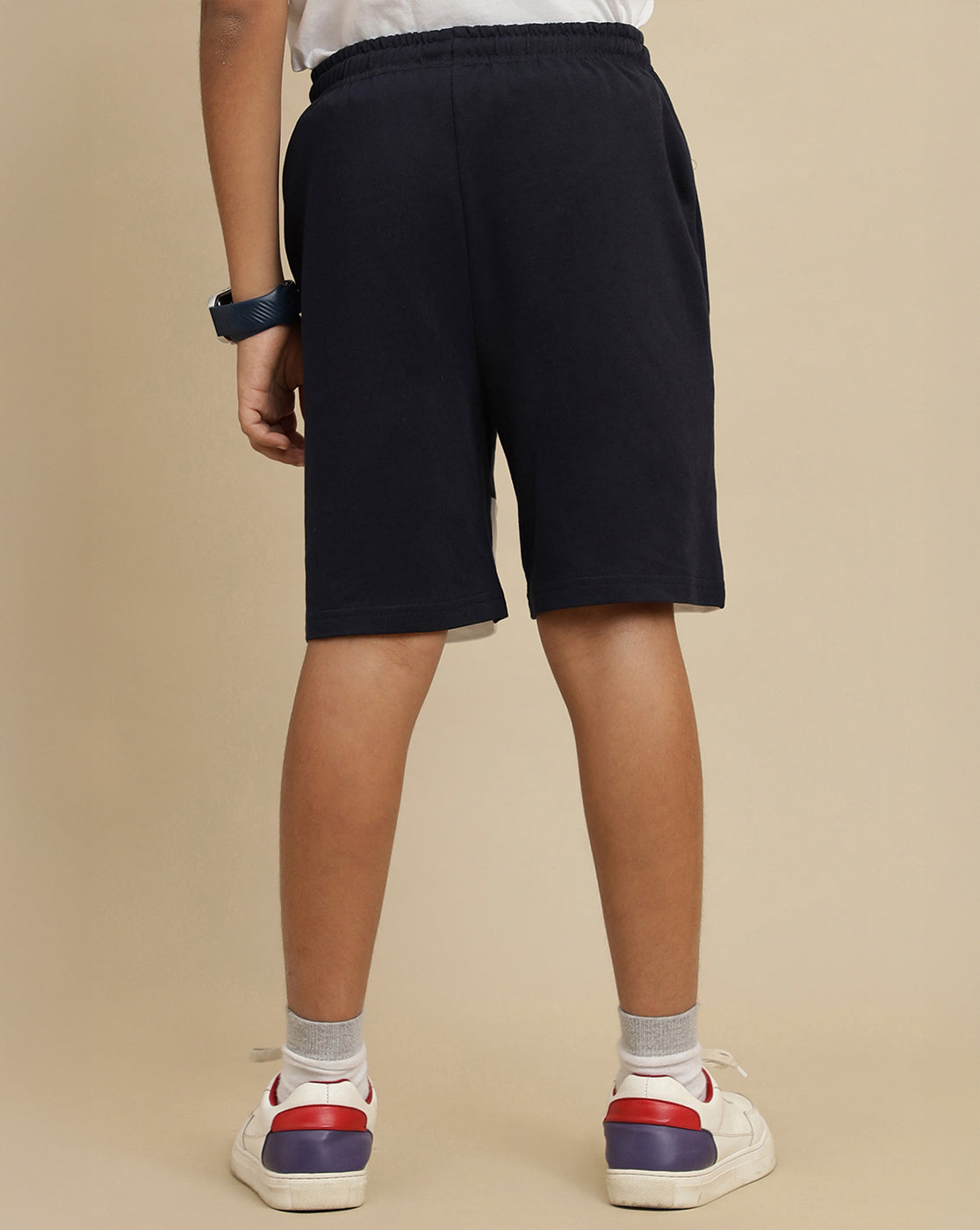 One Piece Printed Regular Fit Shorts For Boys