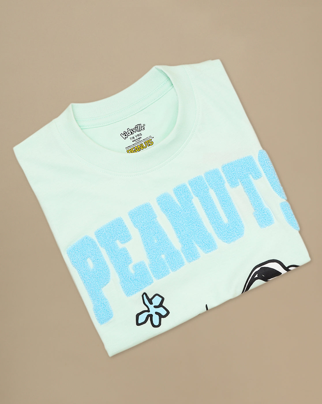 Peanuts Printed Regular Fit Tshirt For Boys