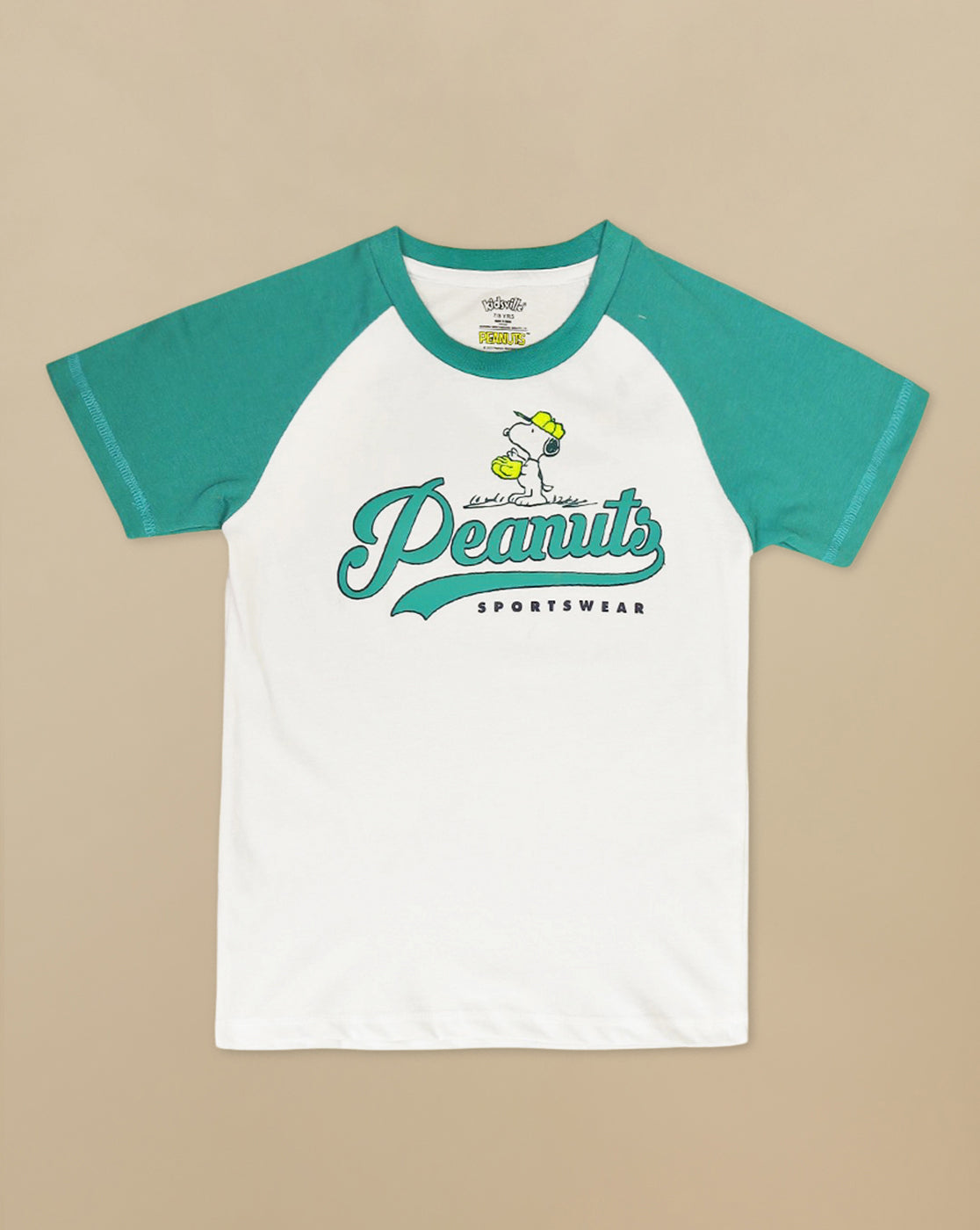 Peanuts Printed Regular Fit Tshirt For Boys