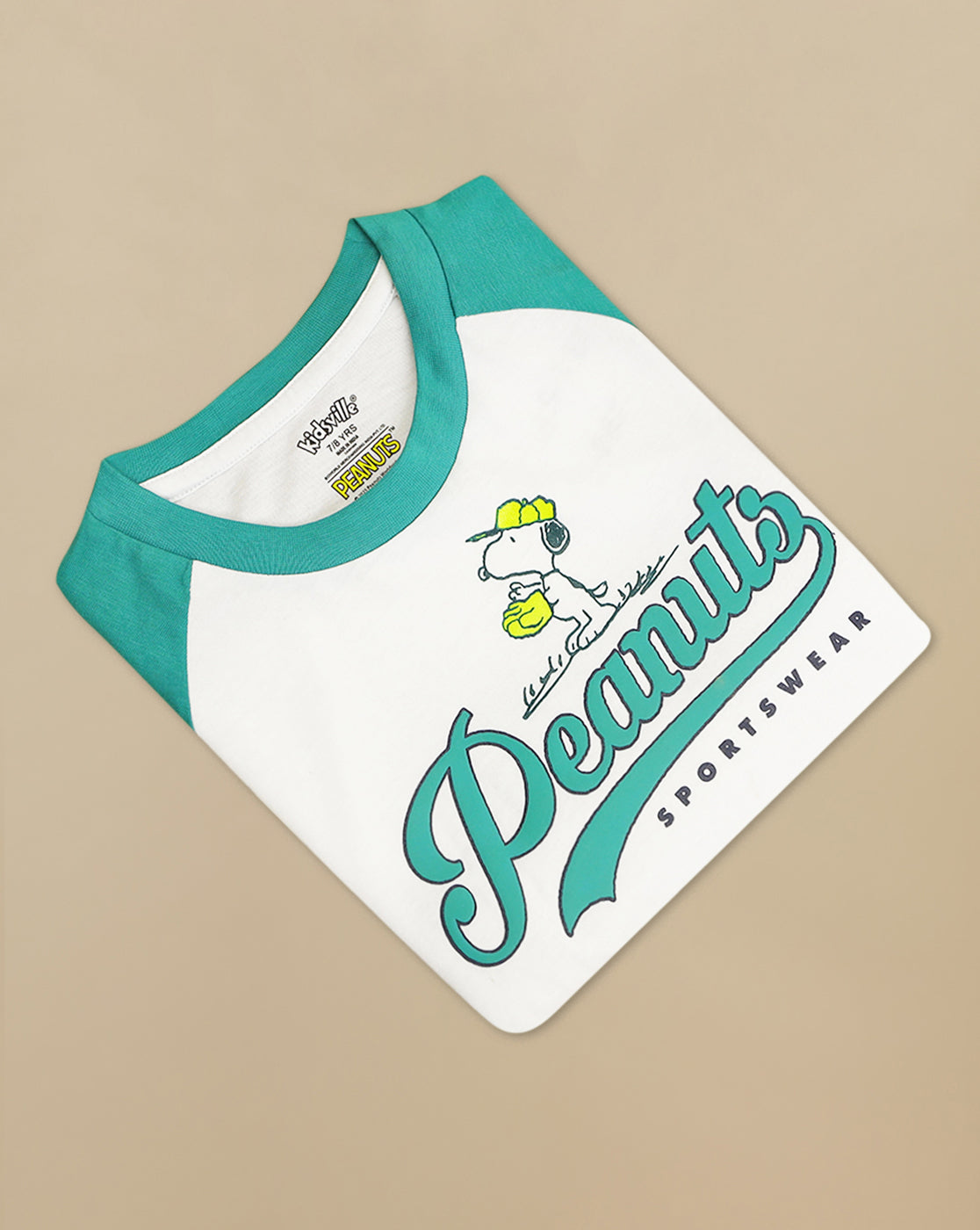 Peanuts Printed Regular Fit Tshirt For Boys