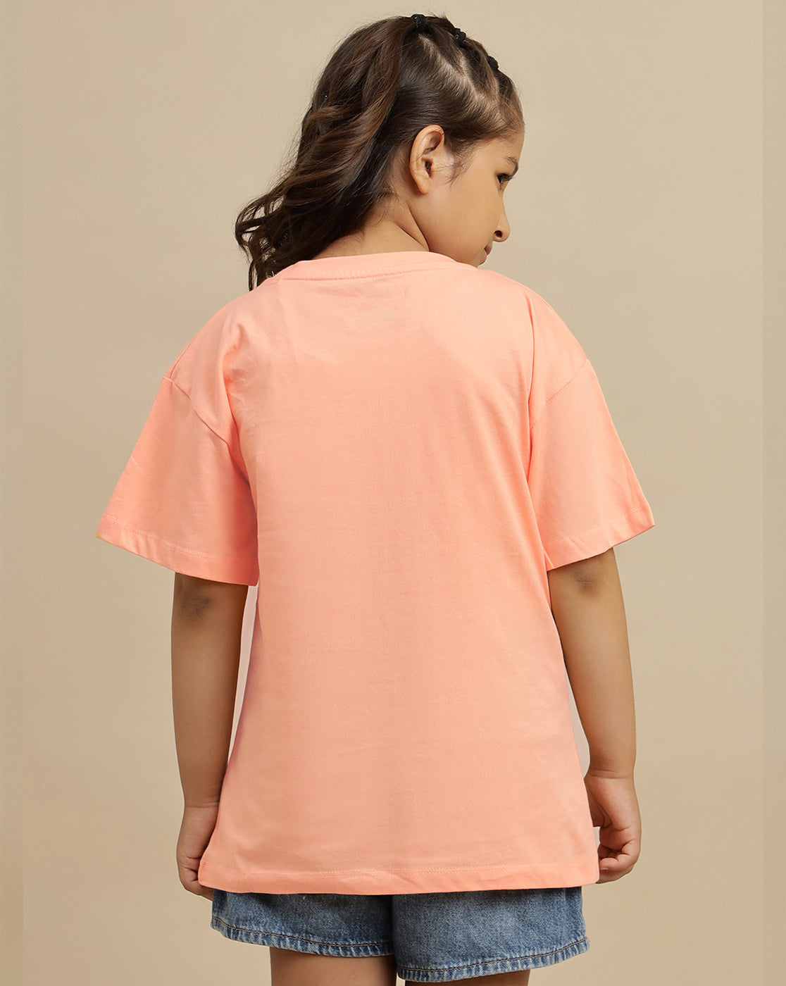 Snoopy Printed Oversized Tshirt For Girls