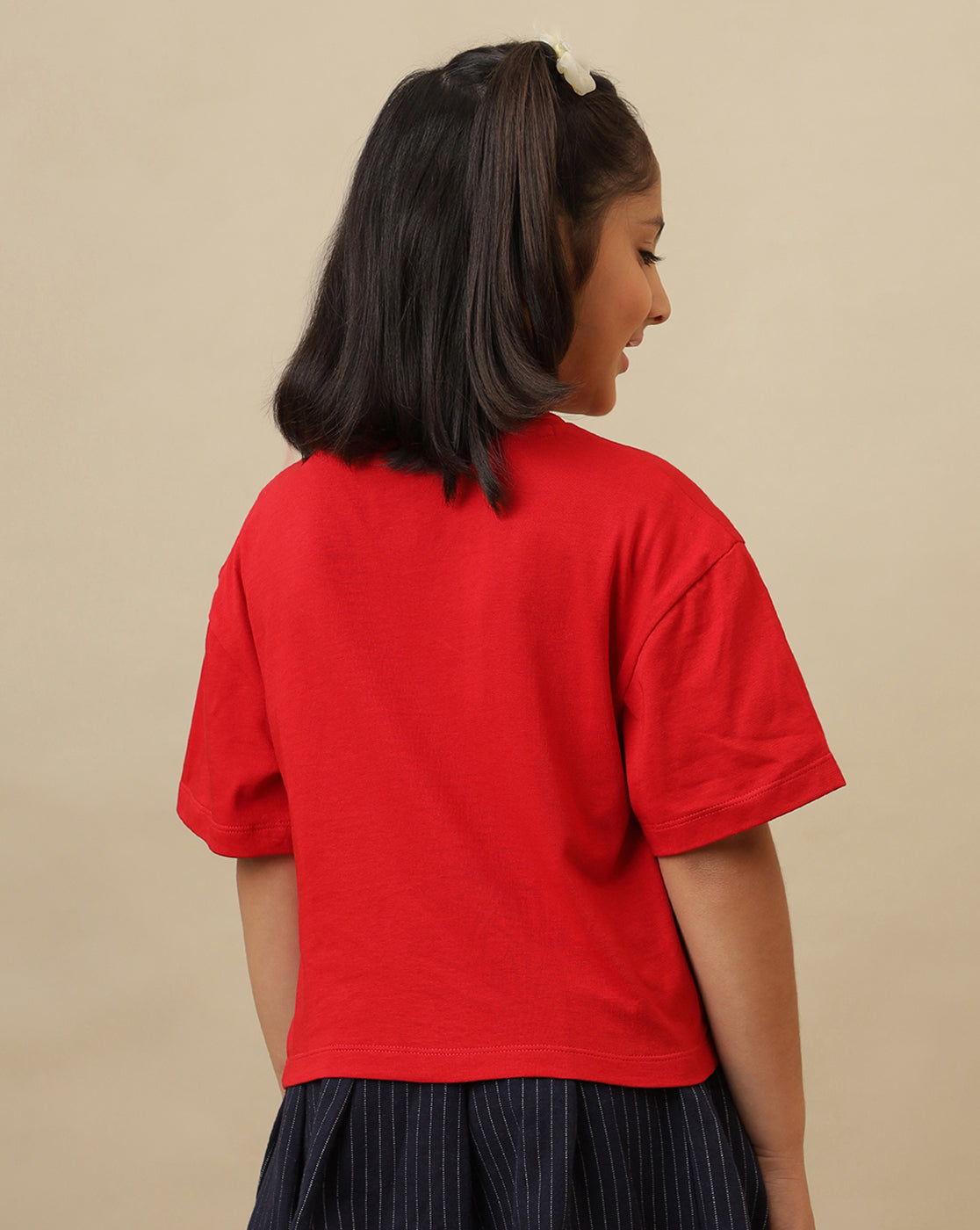 Disney Princess Printed Boxy Fit Tshirt For Girls