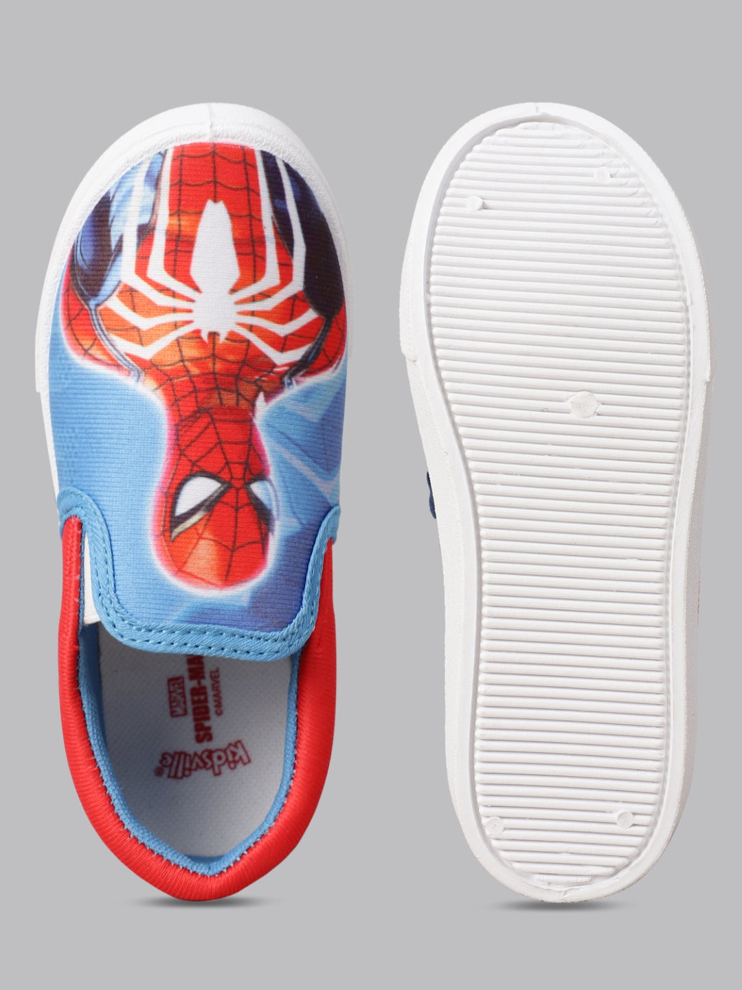 Spiderman Printed Canvas Shoes For Kids Boys