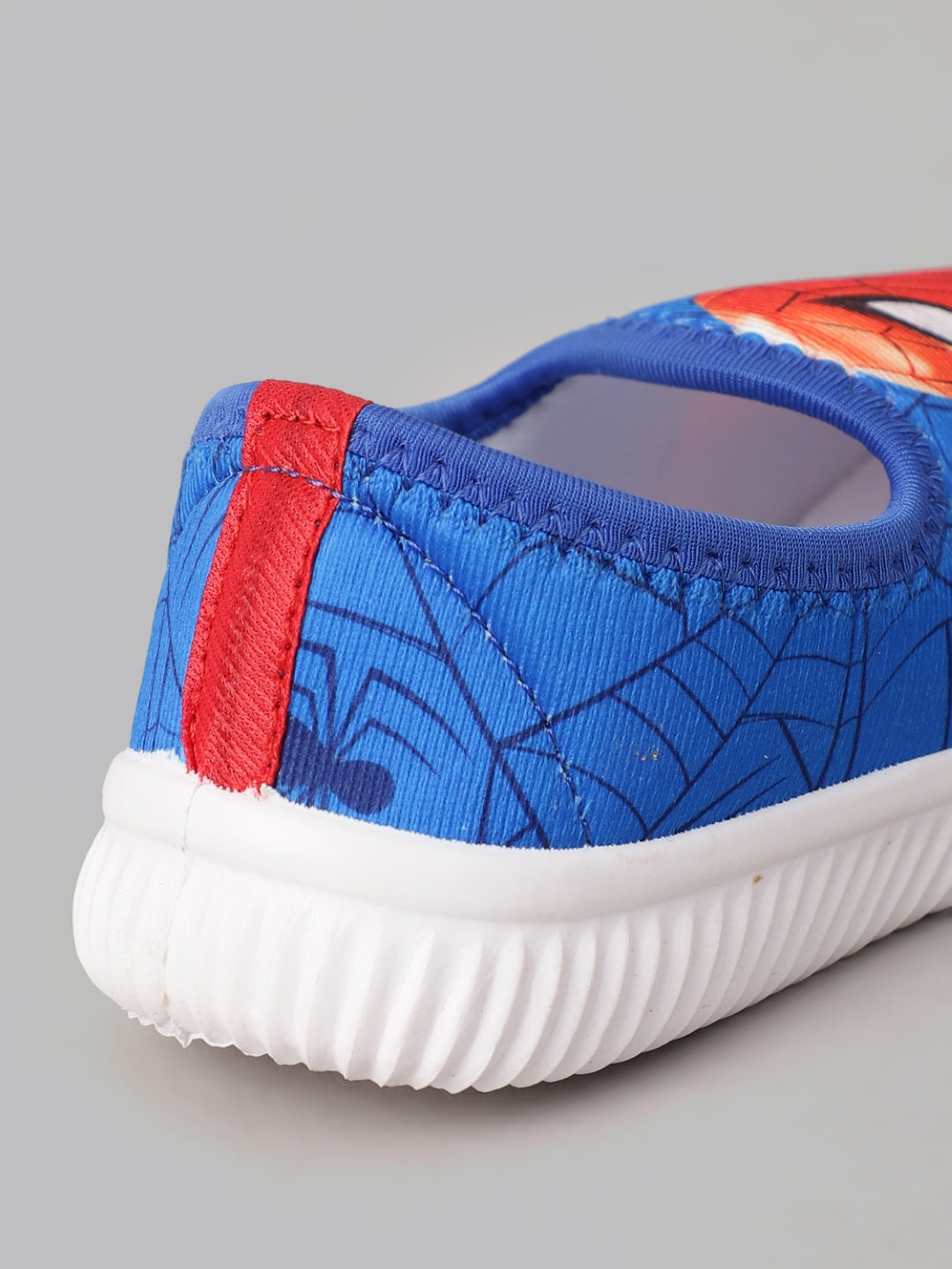 Spiderman Printed Lycra Shoes For Kids Boys