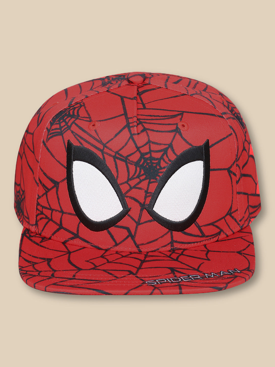 Spiderman Printed Cap For Boys