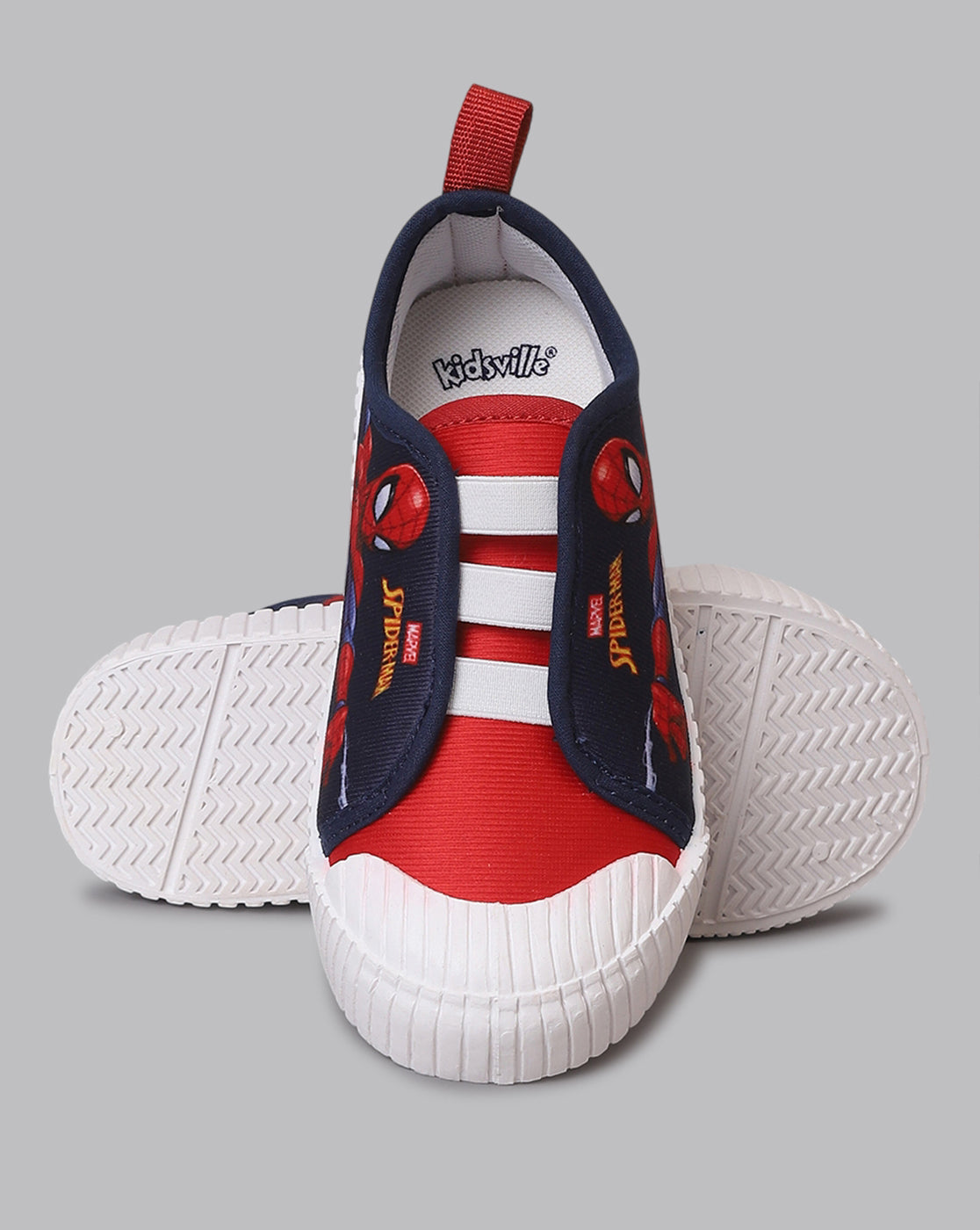 Spiderman Printed Canvas Shoes For Boys