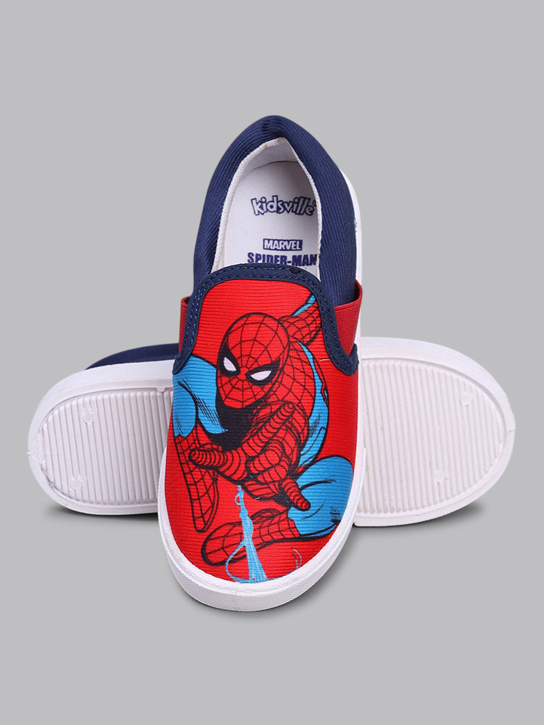 Spiderman Printed Canvas Shoes For Kids Boys