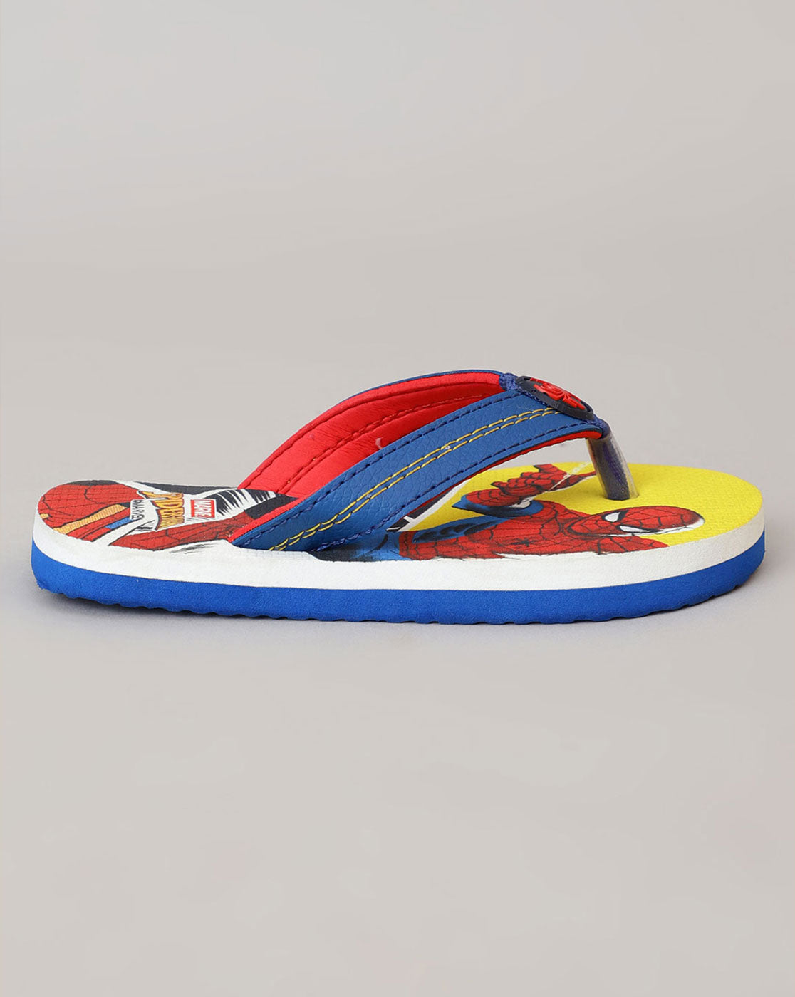 Spiderman Printed Flip-Flops For Kids Boys