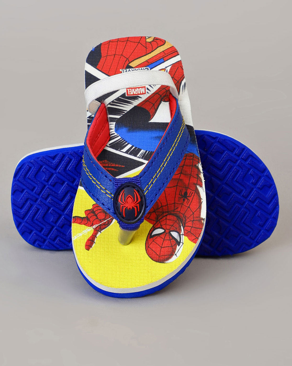 Spiderman Printed Flip-Flops For Kids Boys