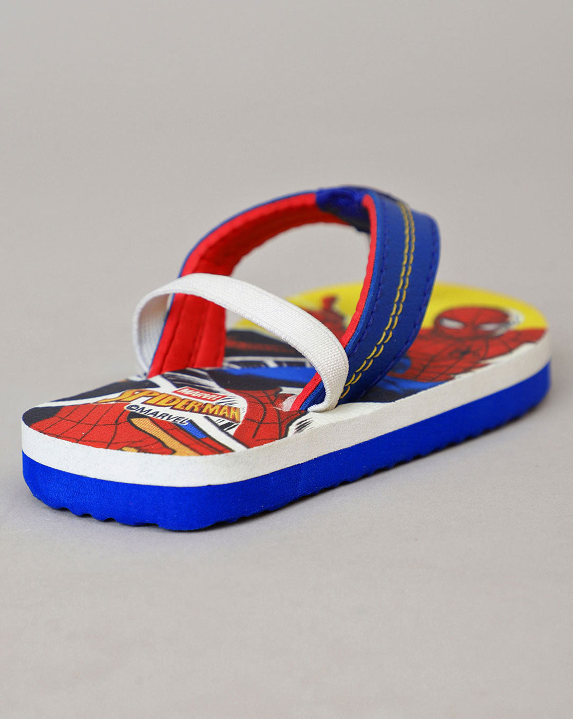 Spiderman Printed Flip-Flops For Kids Boys
