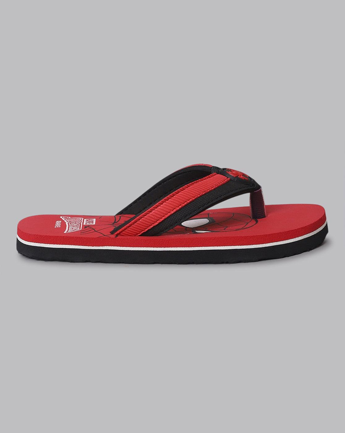 Spiderman Printed Flip-Flops For Kids Boys
