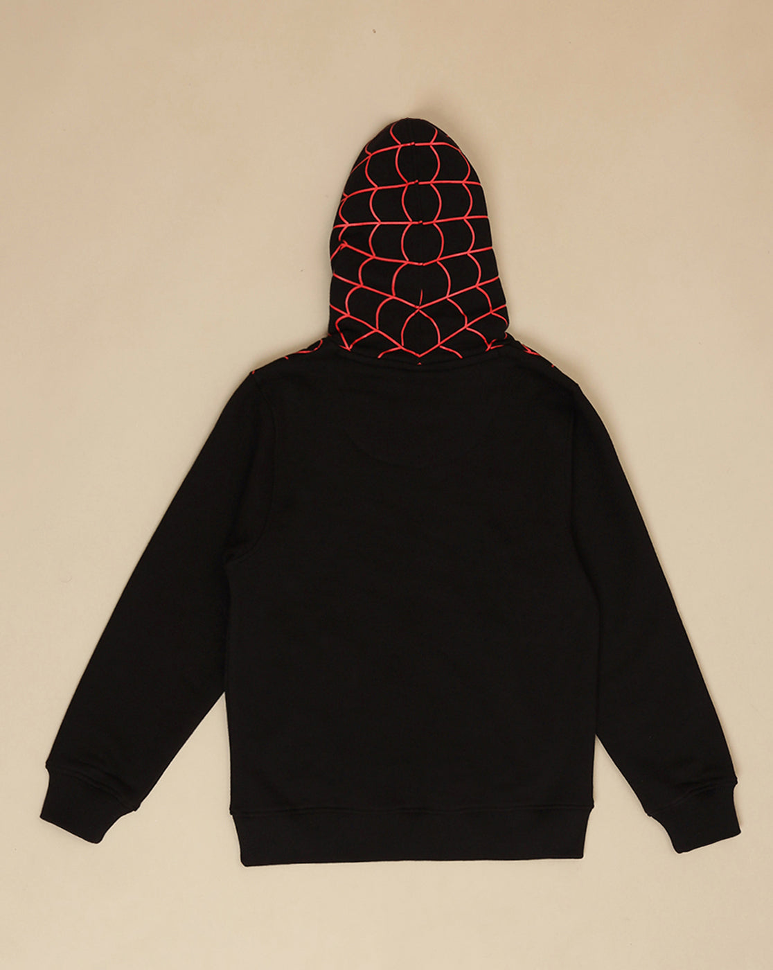 Spiderman Printed Regular Fit Hoodie For Boys