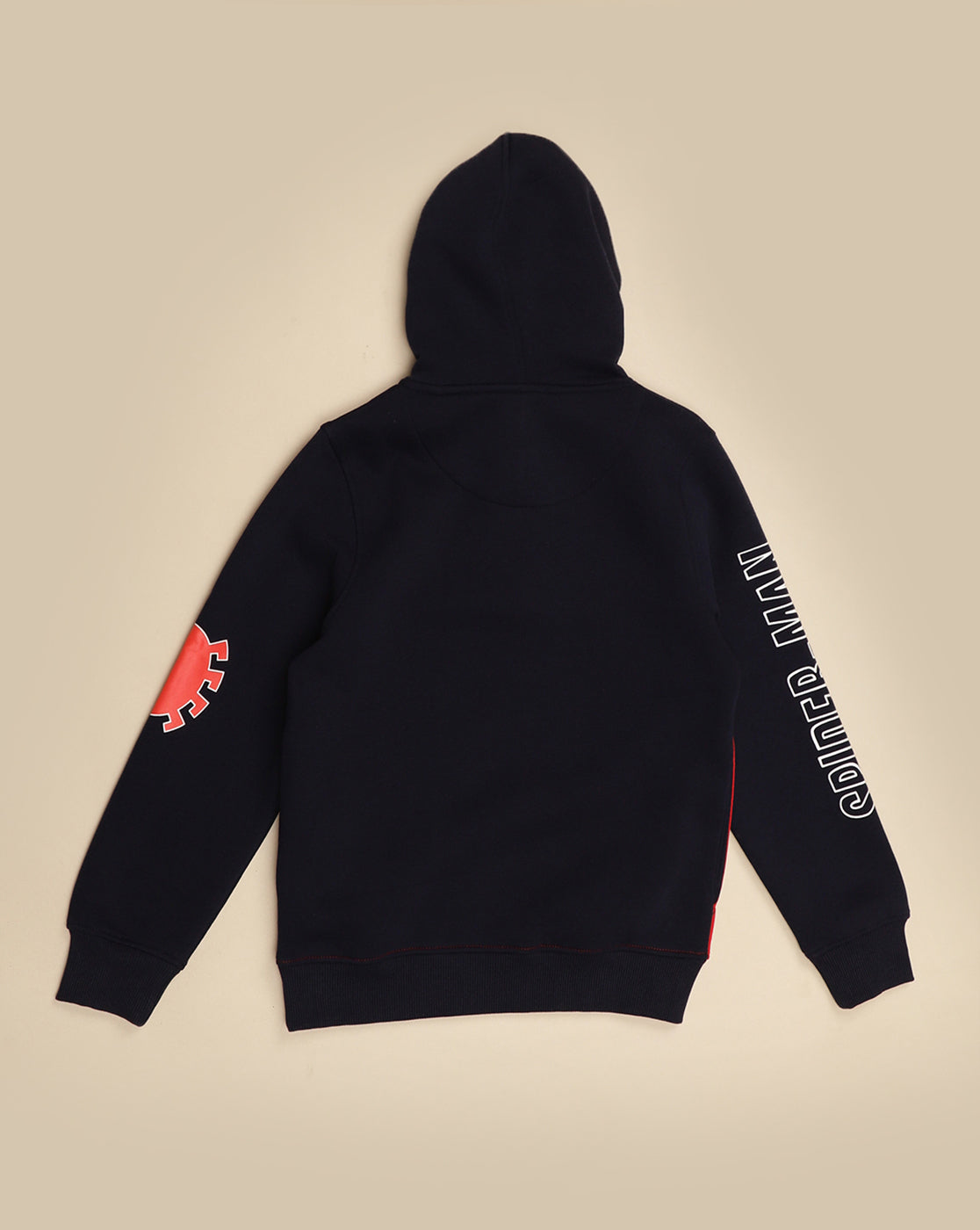 Spiderman Printed Regular Fit Hoodie For Boys