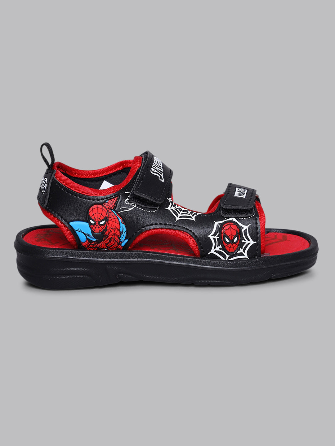 Spiderman Printed Sandals For Kids Boys