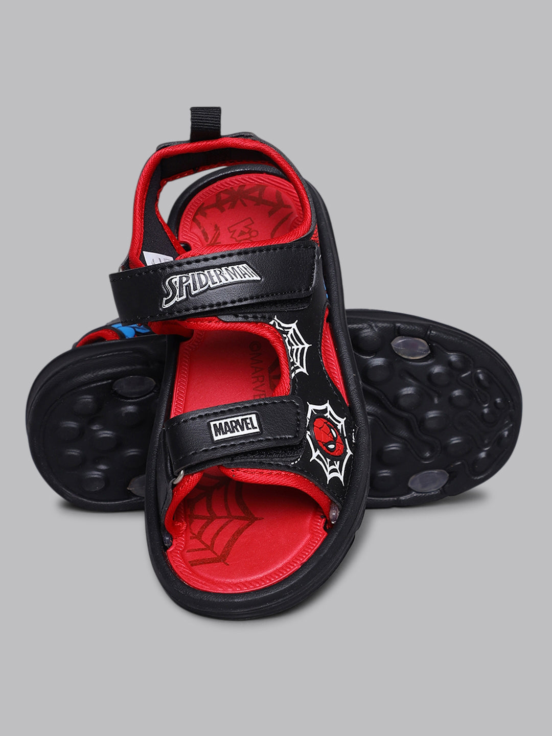 Spiderman Printed Sandals For Kids Boys