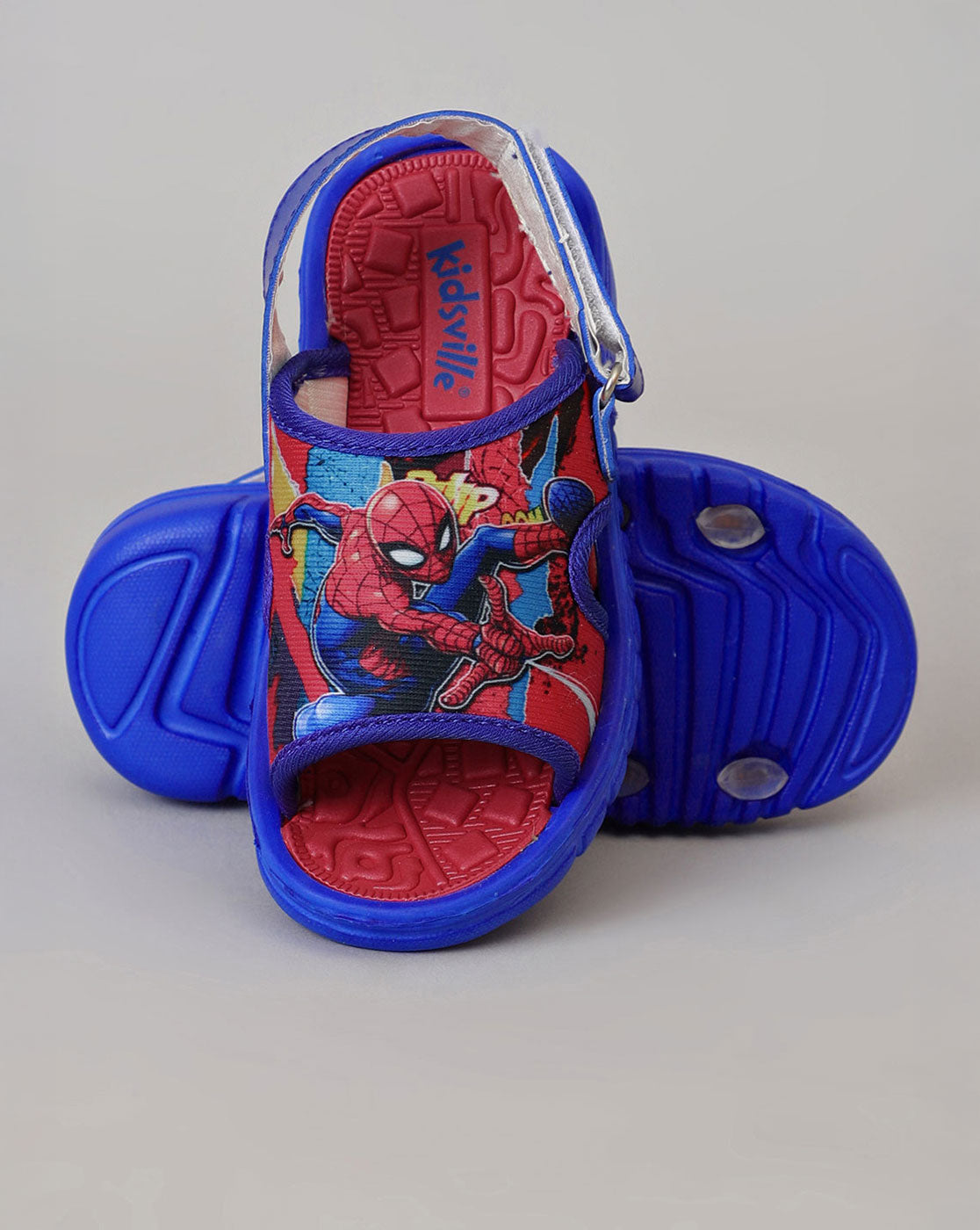 Spiderman Printed Sandals For Kids Boys