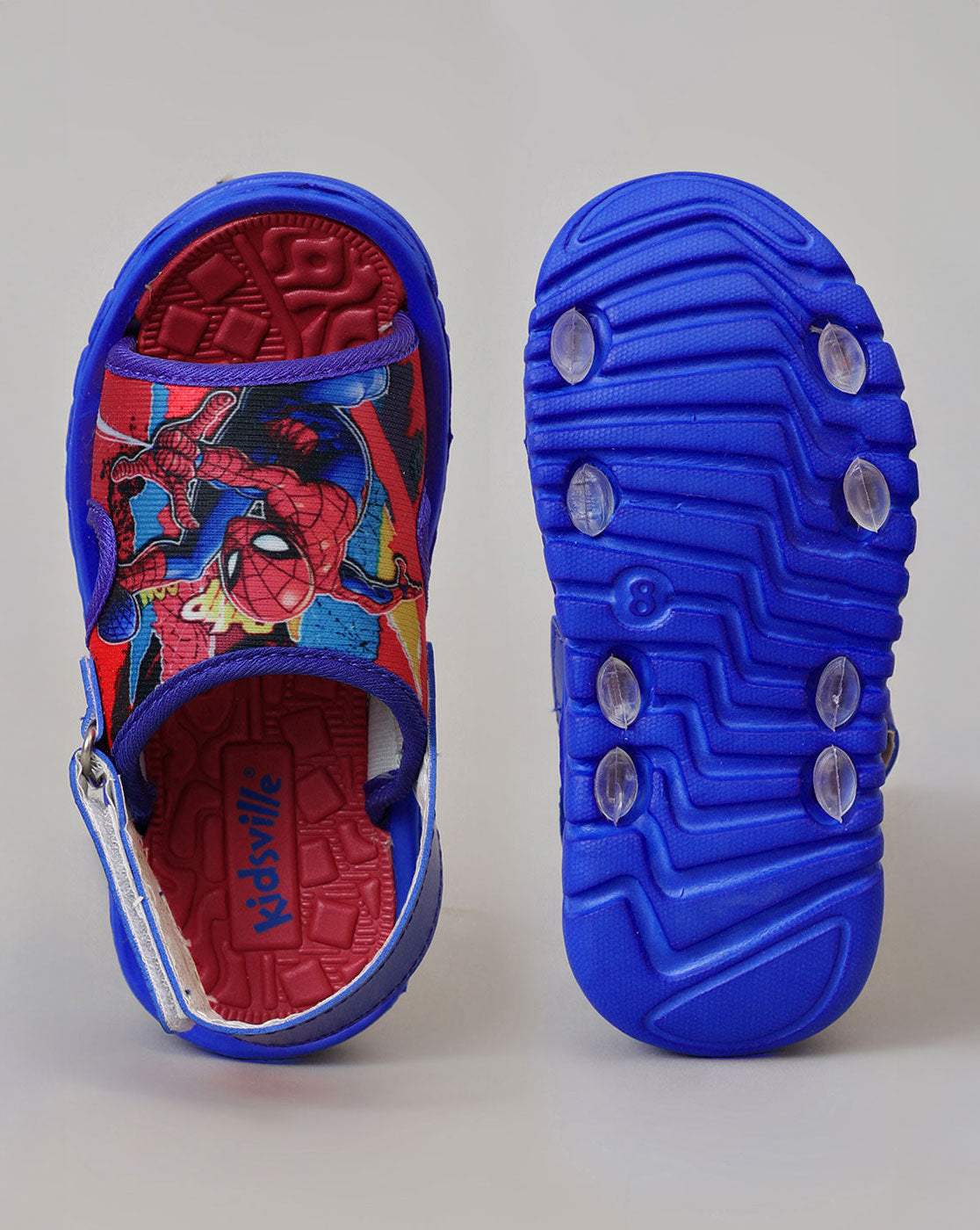 Spiderman Printed Sandals For Kids Boys